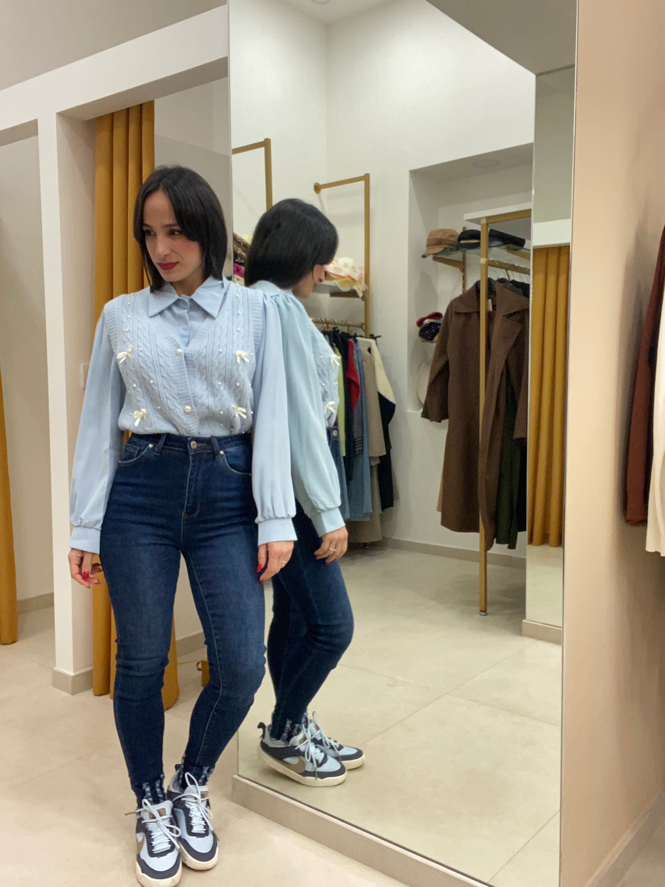 Jeans skinny camperos