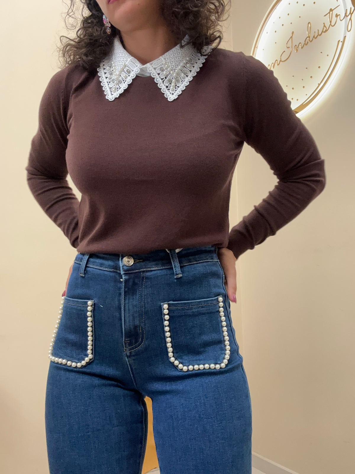 Denim perline