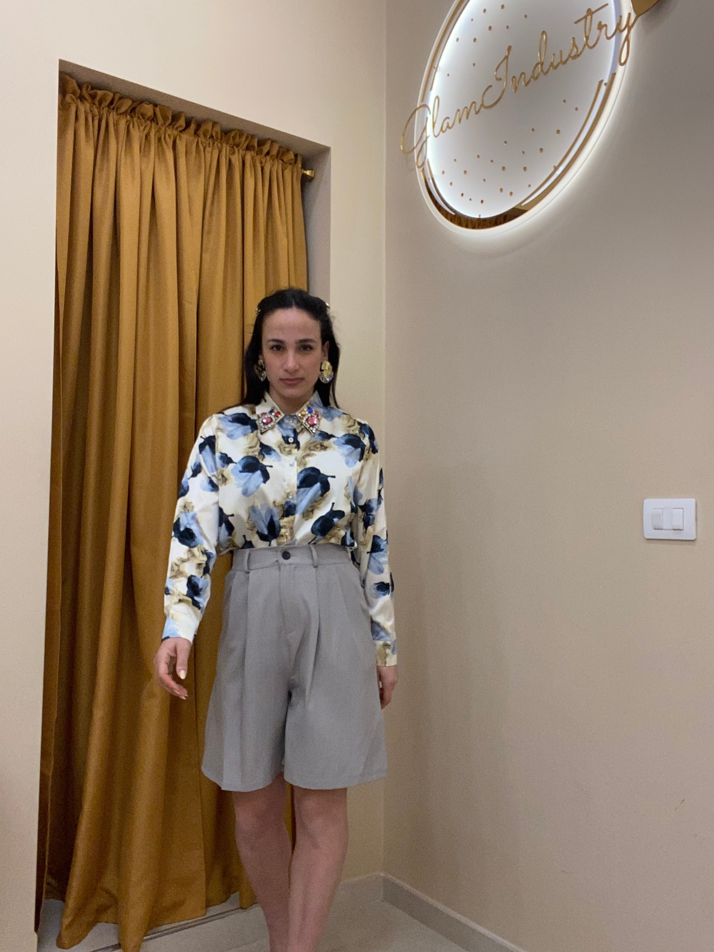 Tailleur bermuda spillaRosa