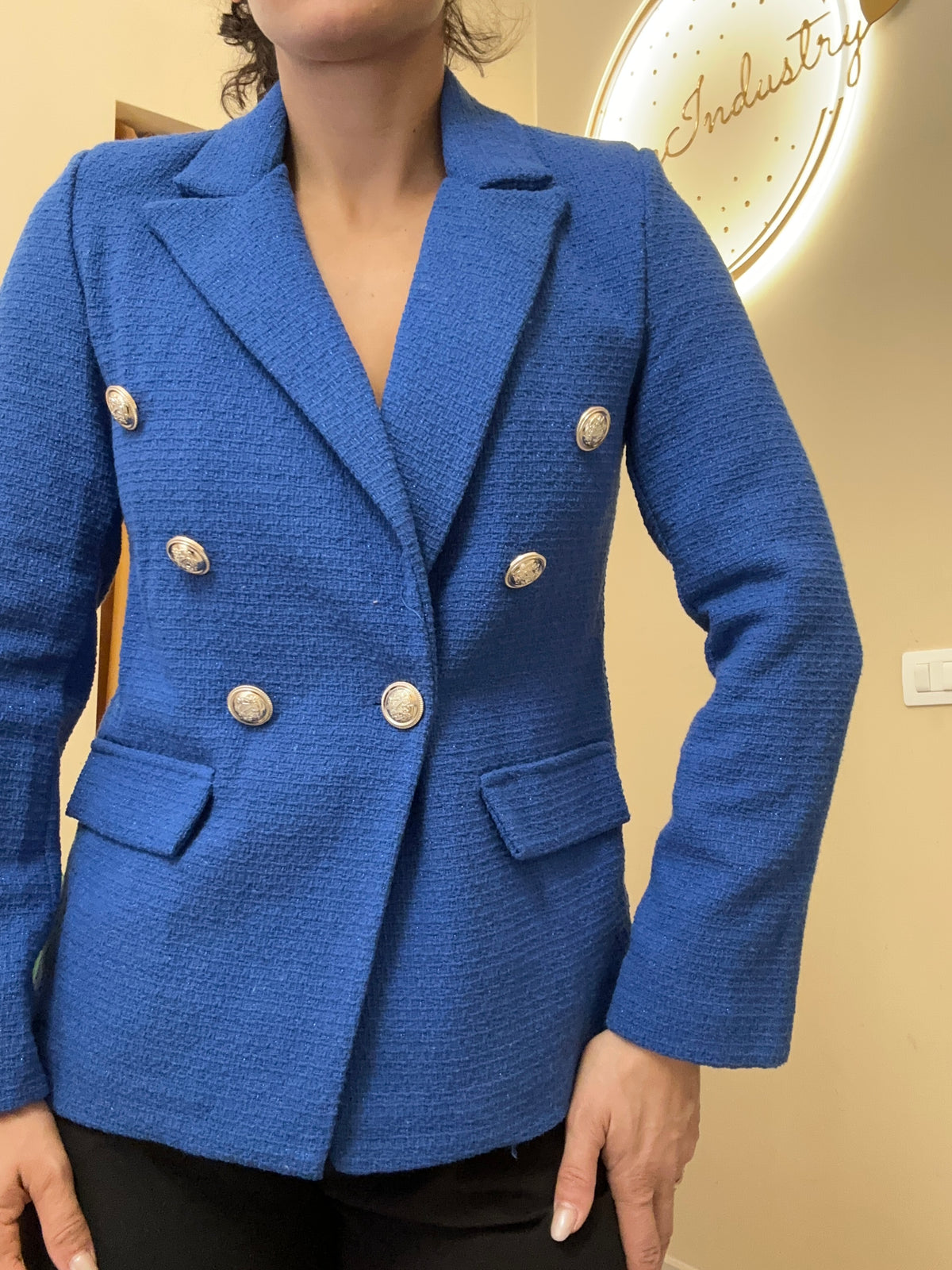 Blazer strutturato BLU
