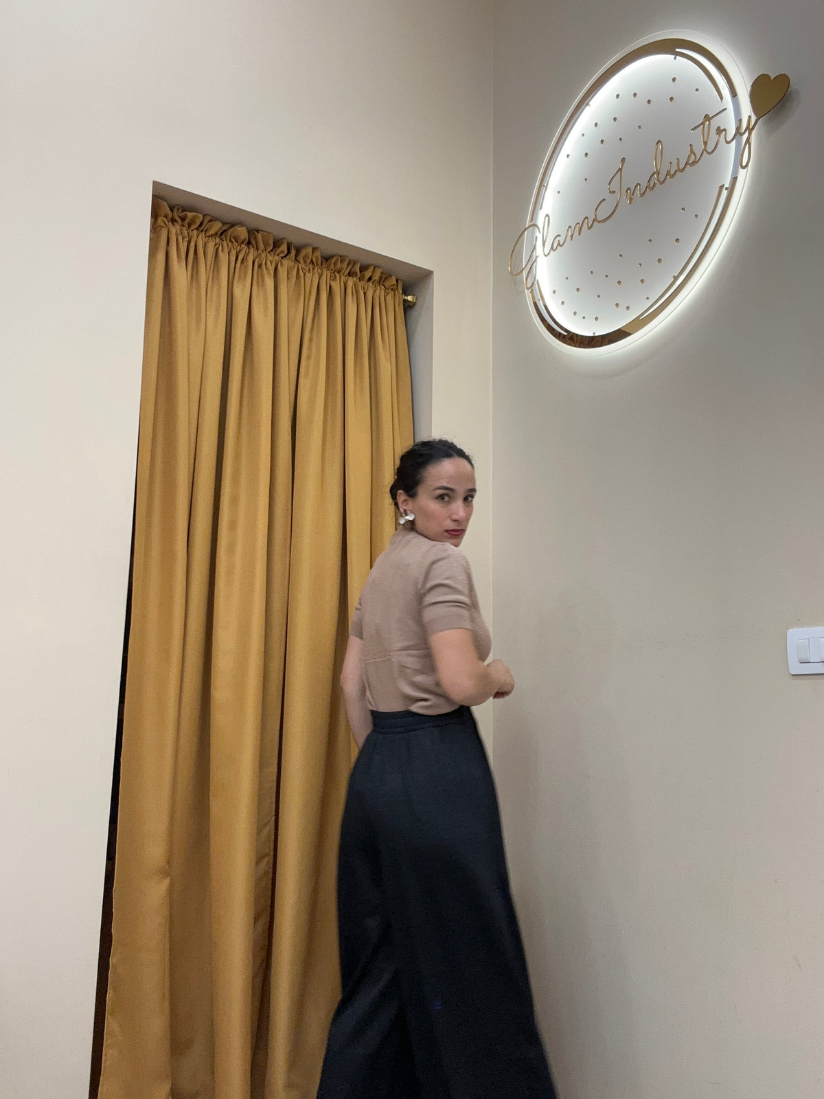 Pantalone campana over
