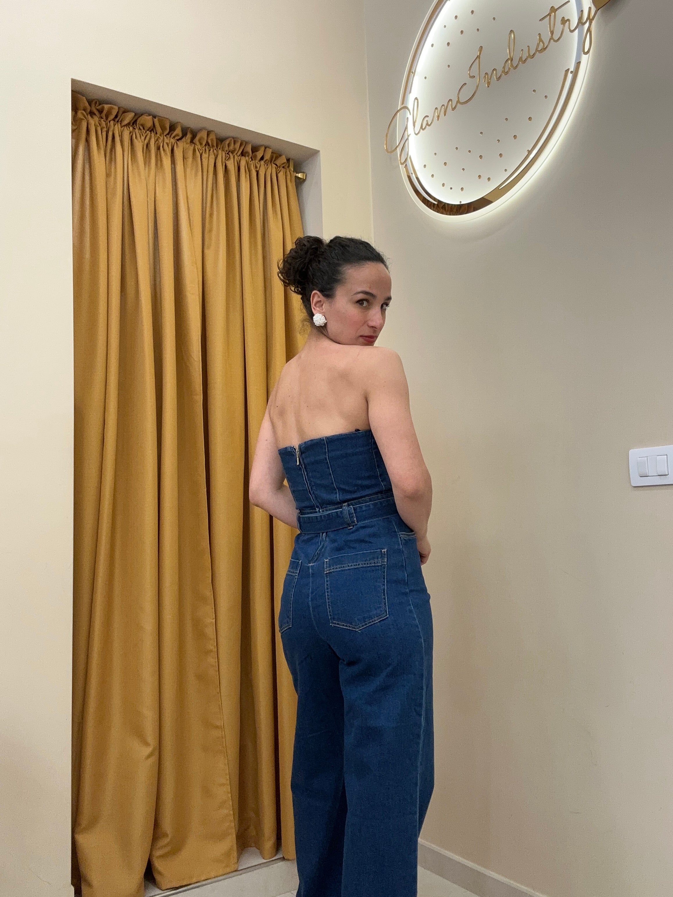 Tuta cuore denim