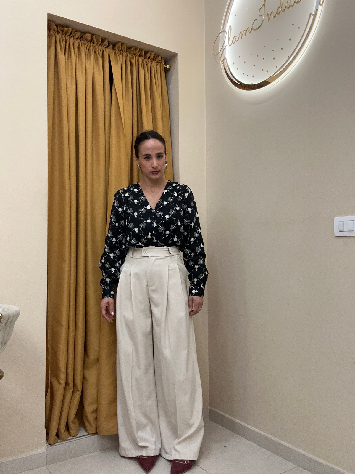 Camicia ricami