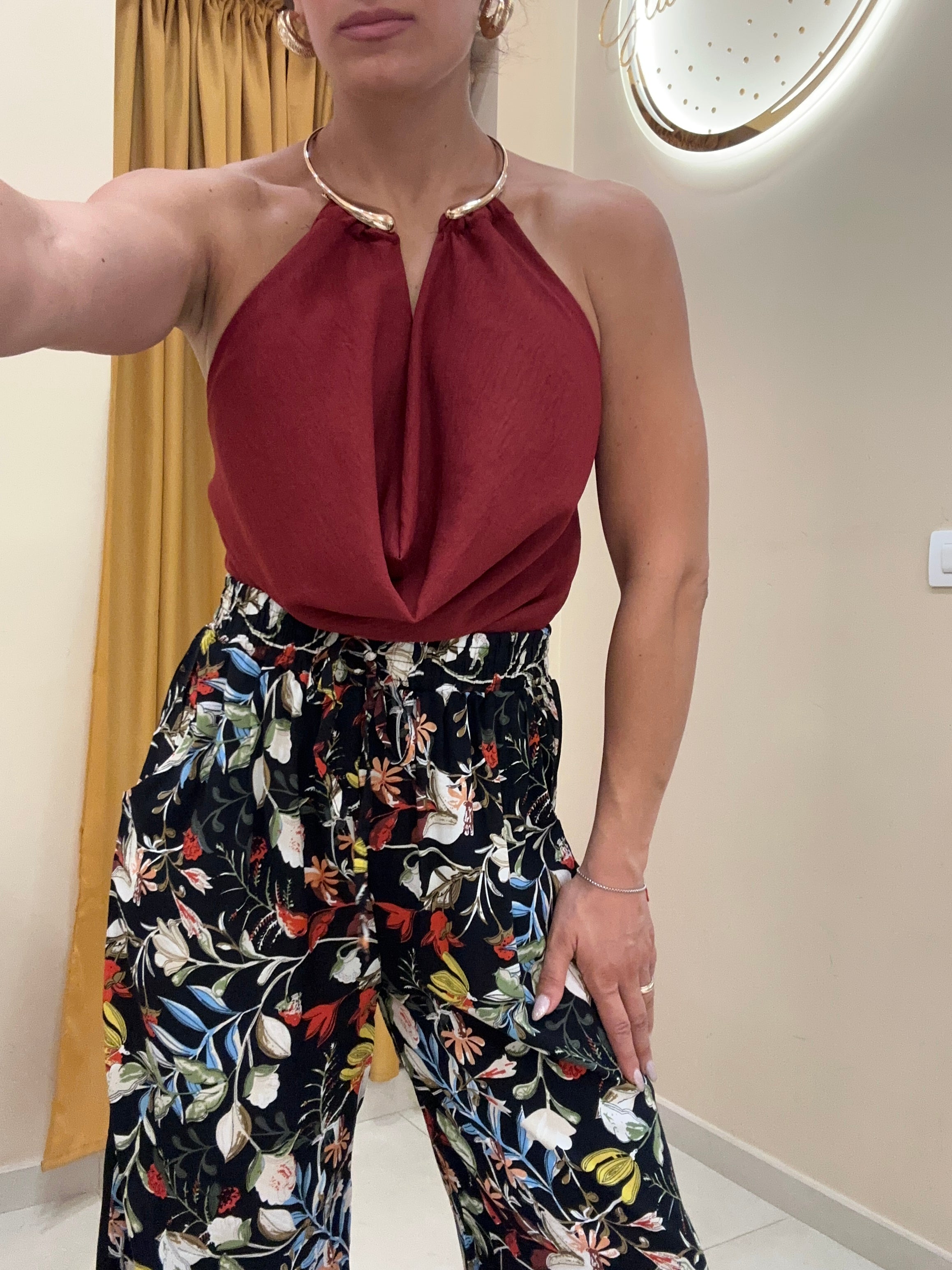 Blusa collana