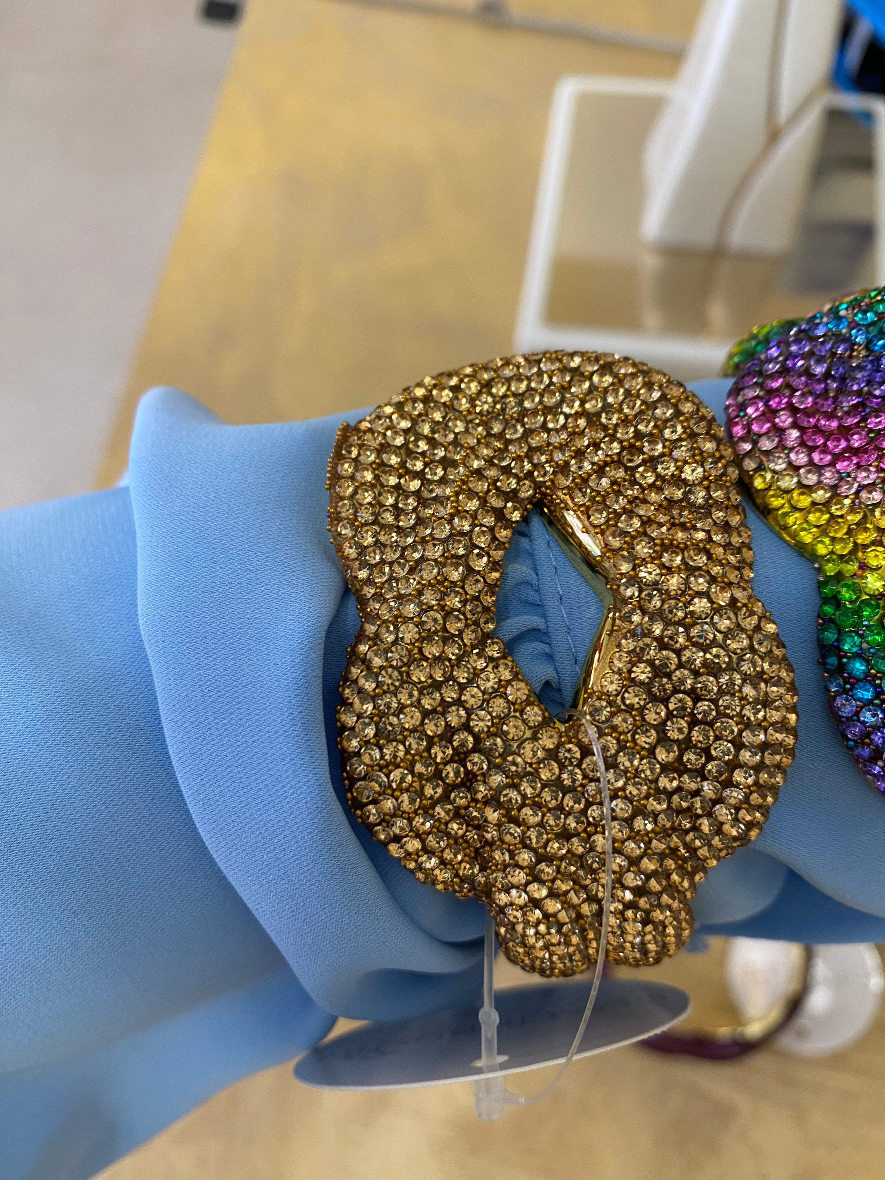 Bracciale nodo brillantini