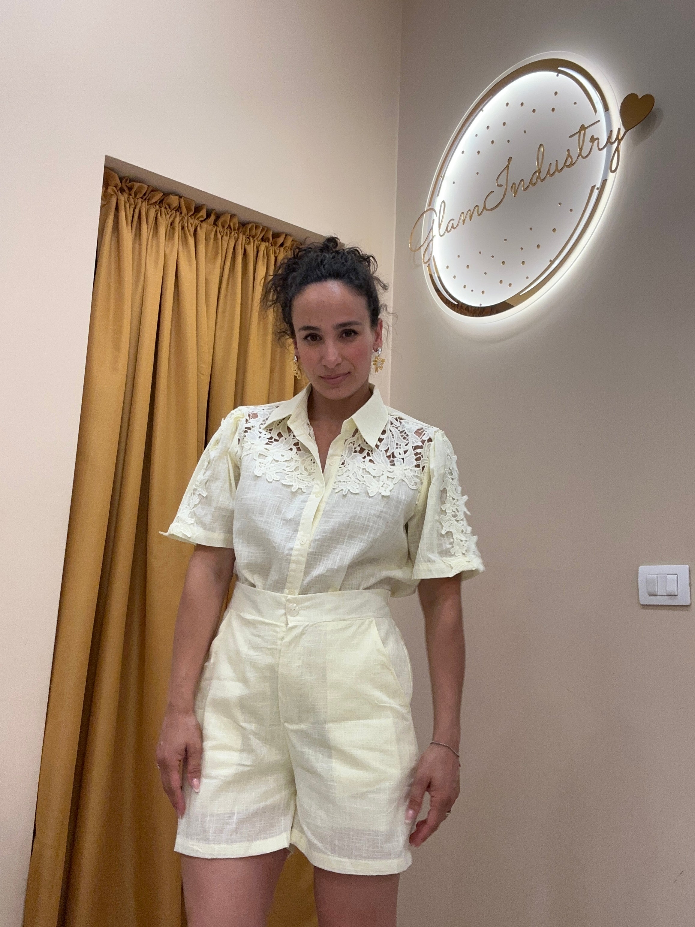 Coordinato con camicia chic