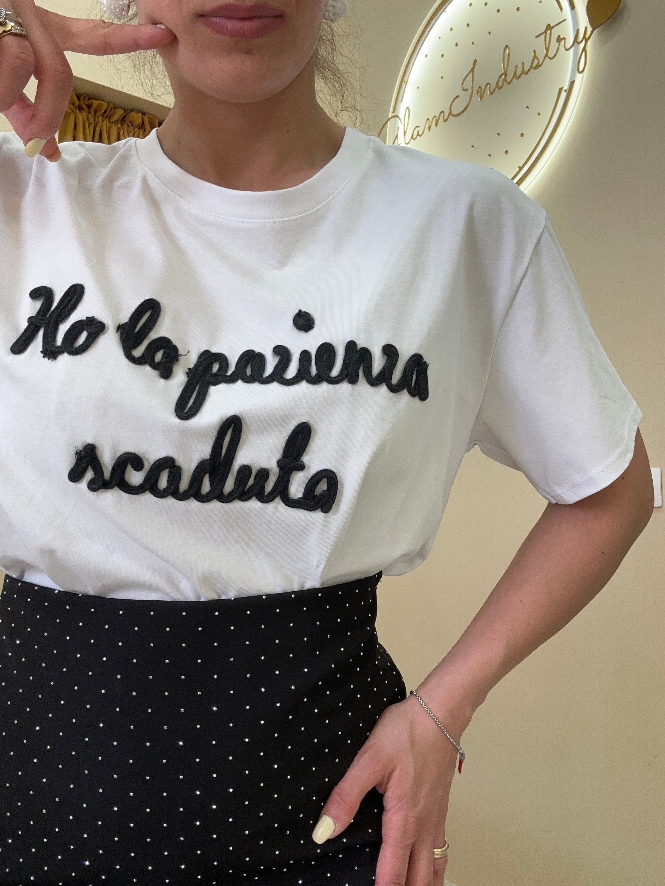 T-Shirt HO LA PAZIENZA SCADUTA