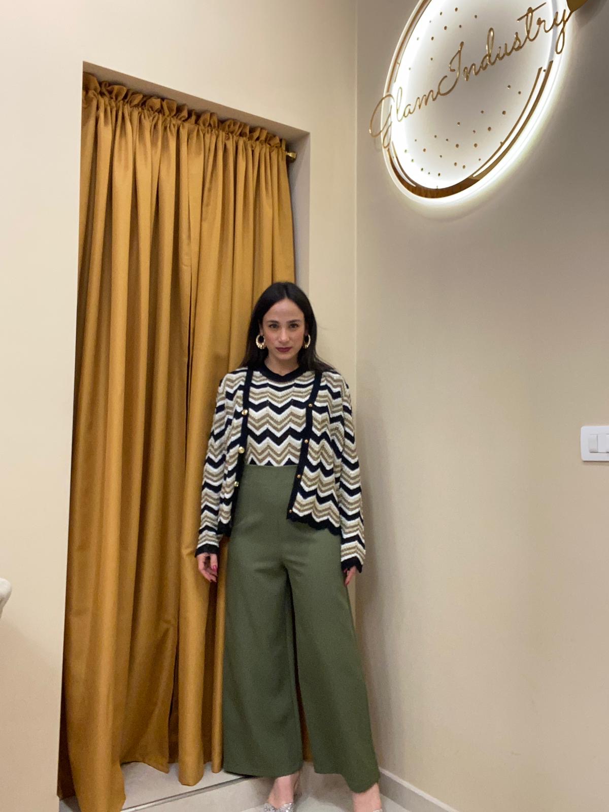 Pantalone verde oliva