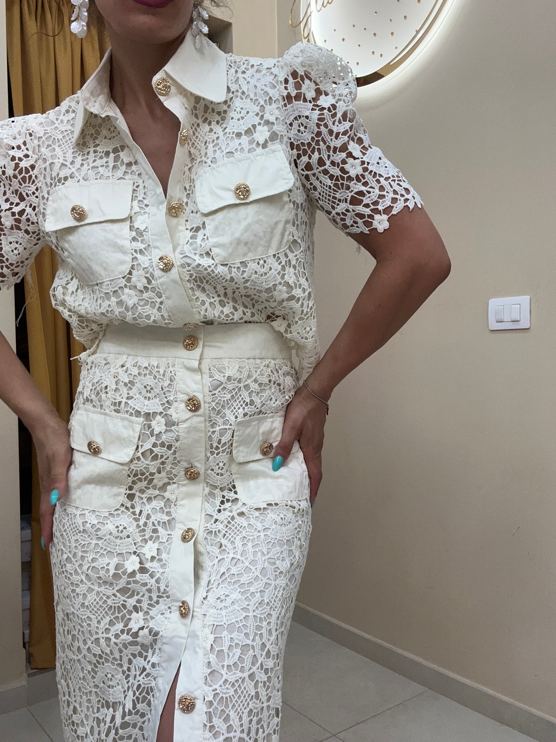Coordinato ogni anno beige