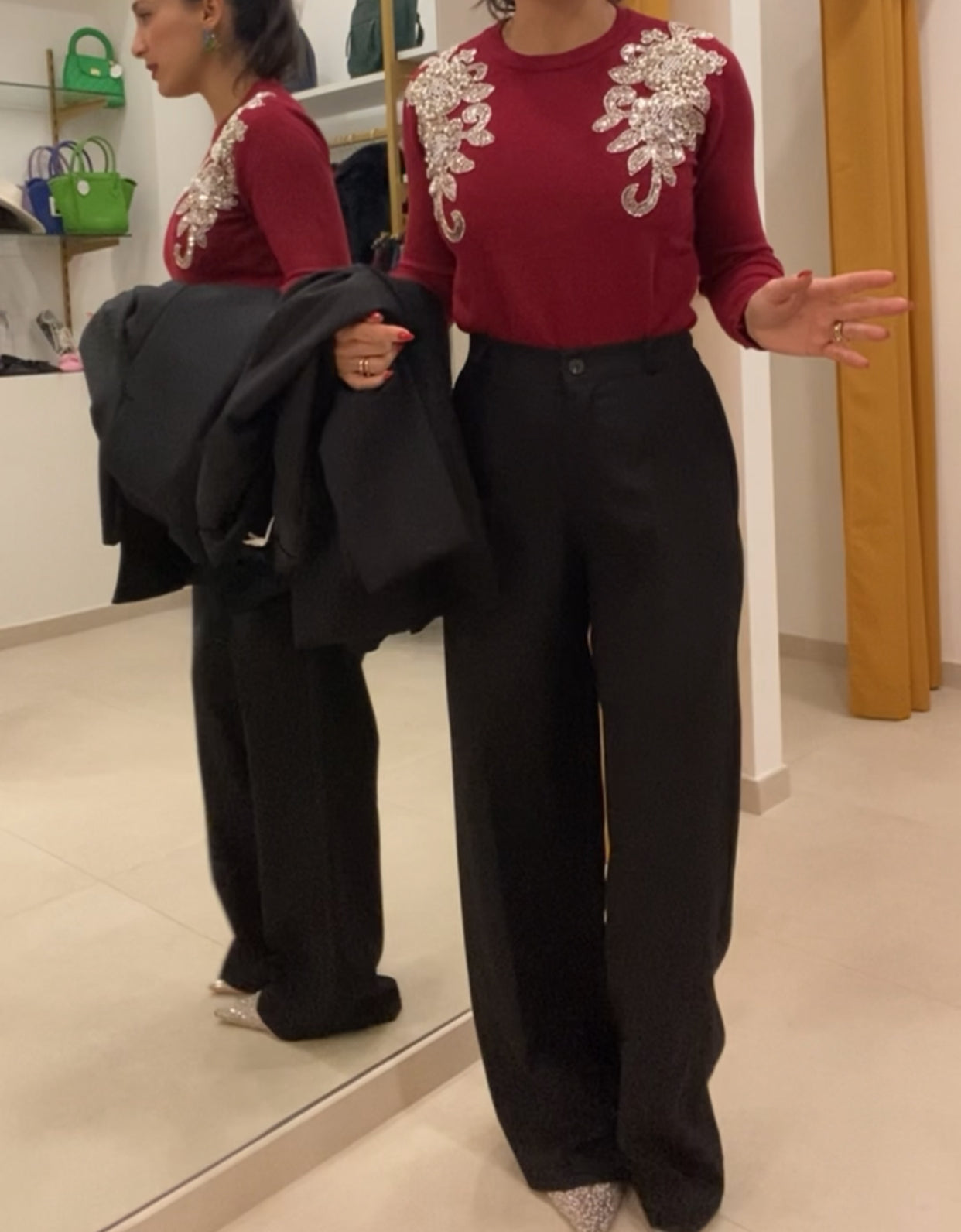 Tailleur over doppio petto