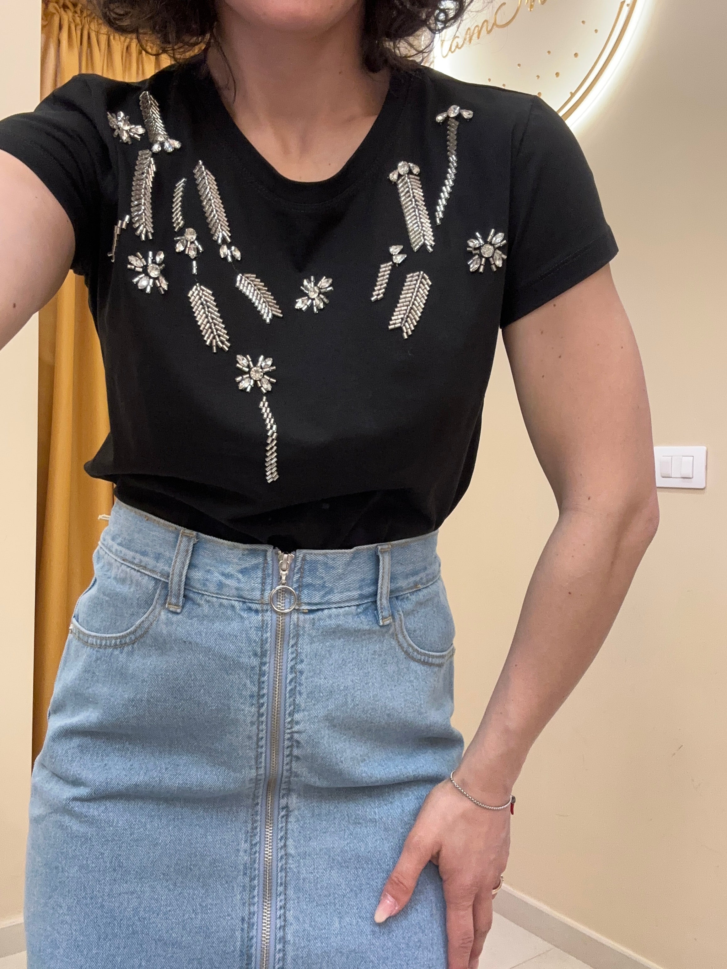 T-shirt foglie