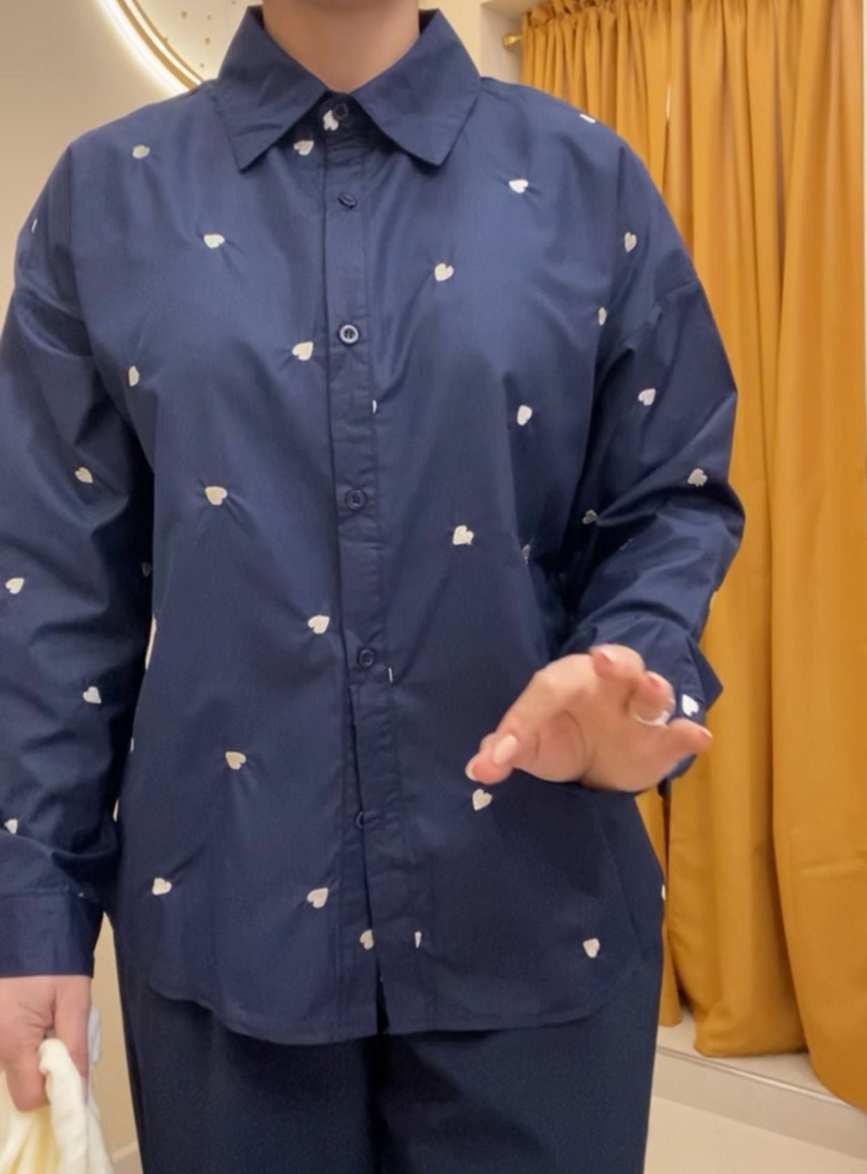 Camicia cuori