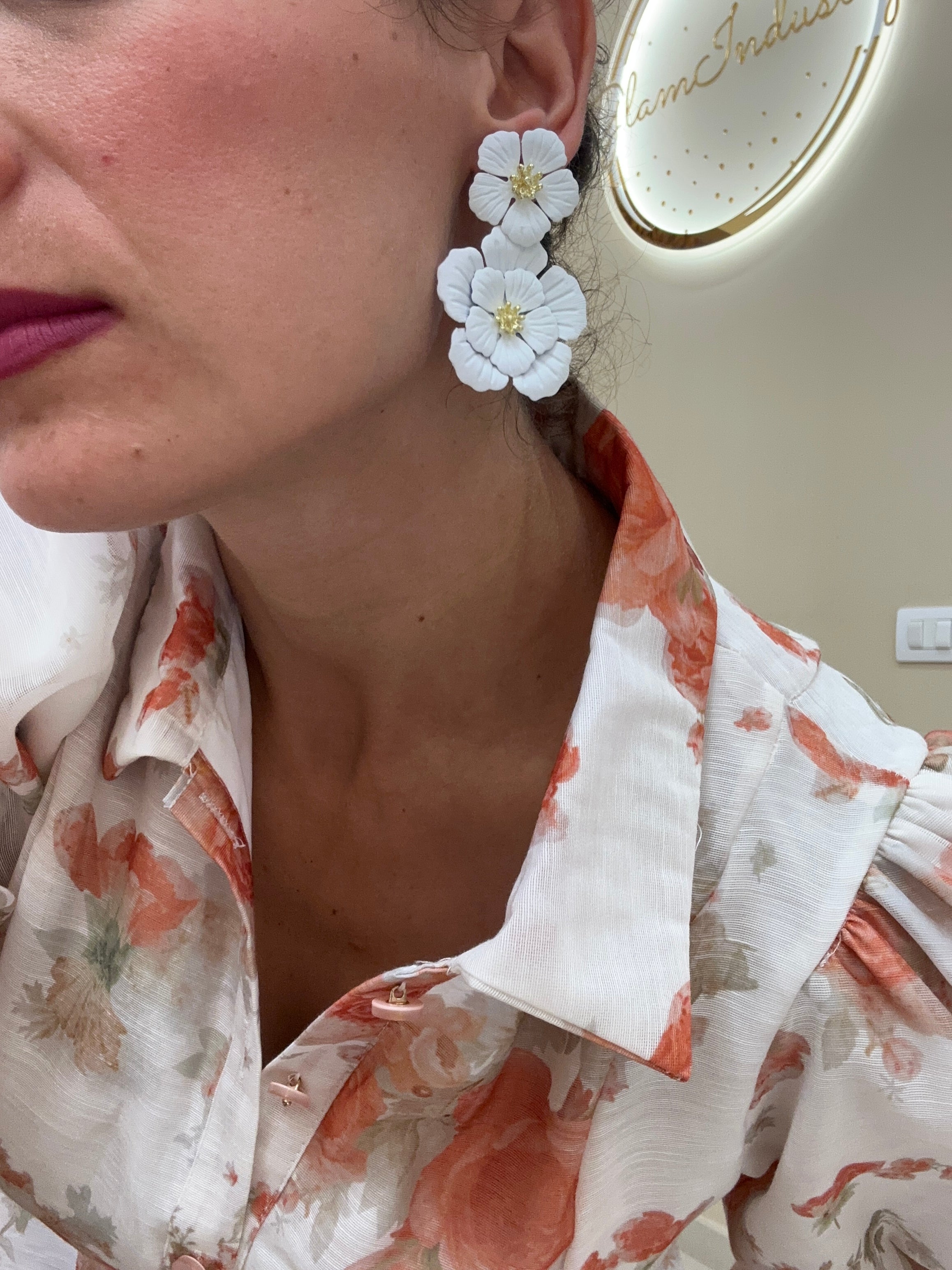 Orecchini fiori