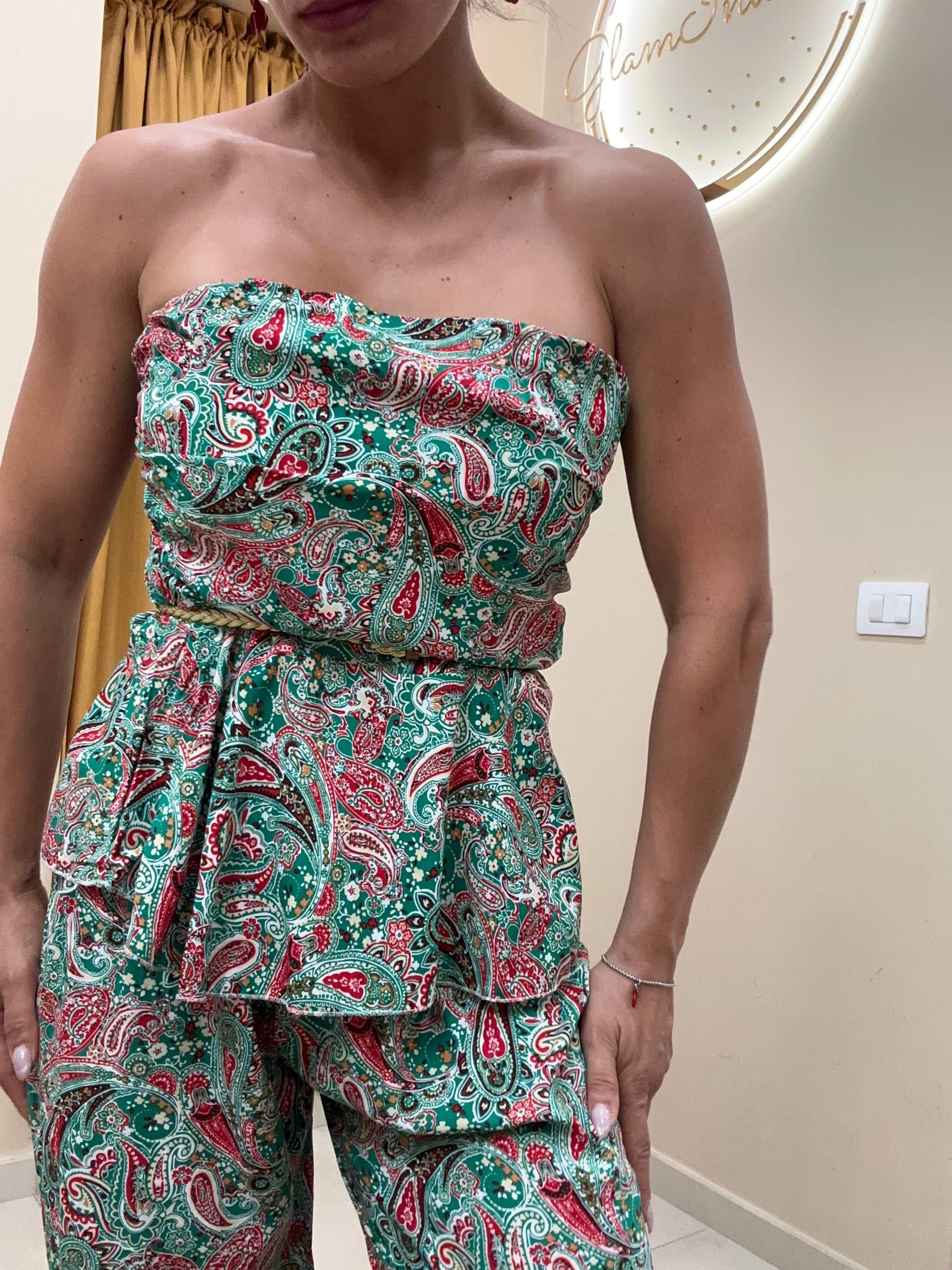 Coordinato Marta Egitto rosso