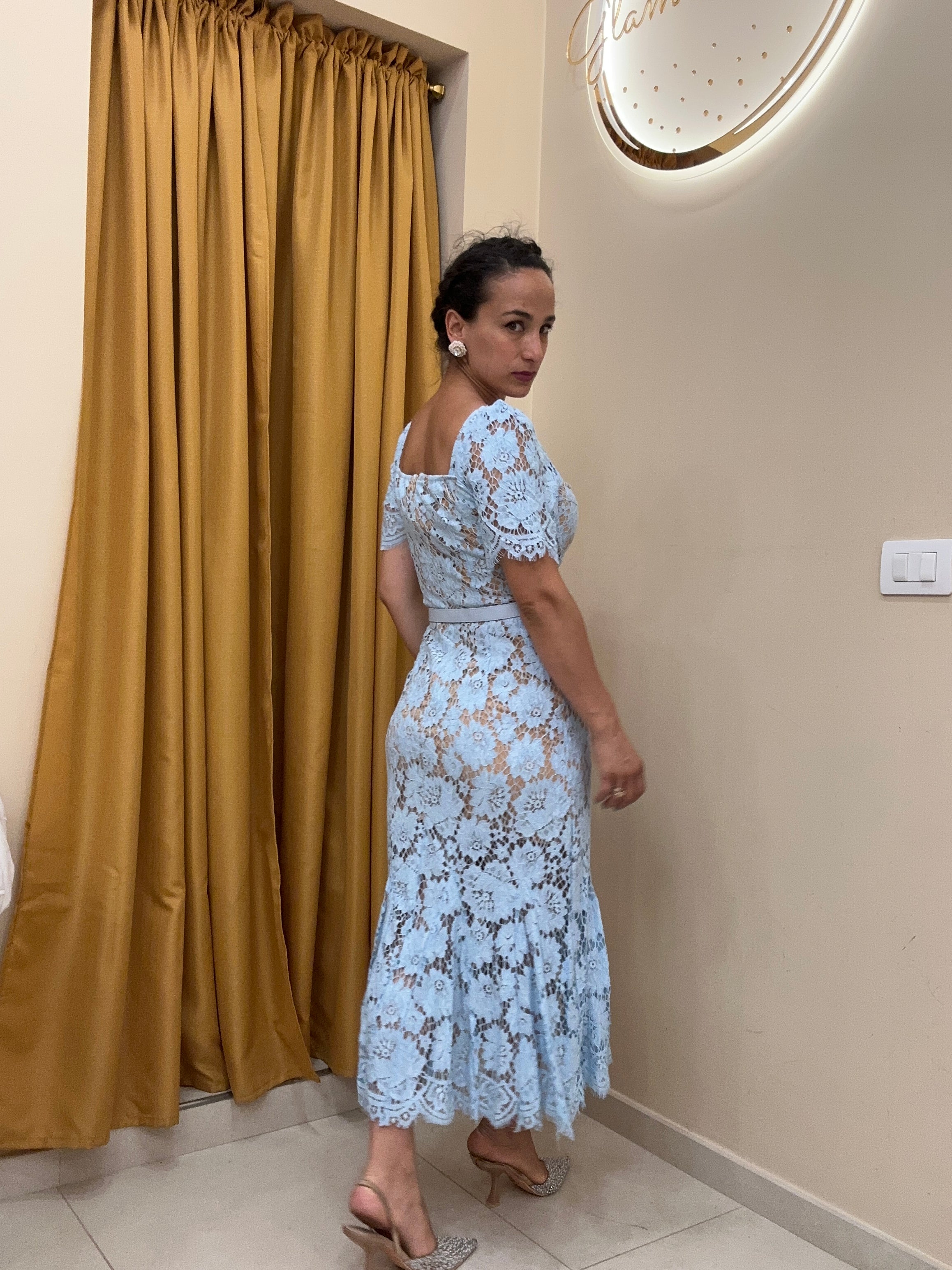 Abito diva CELESTE