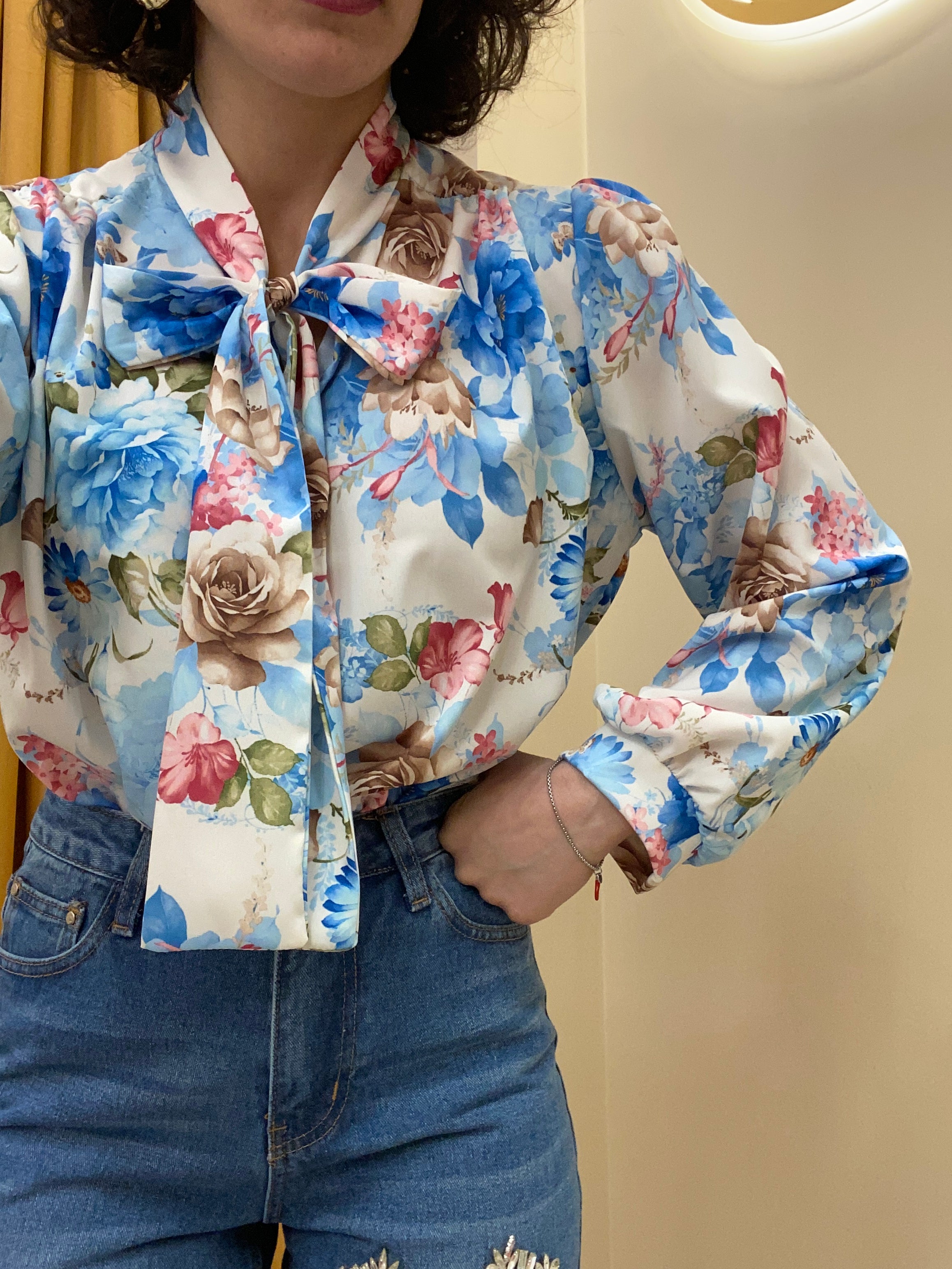 Camicia Viky celeste