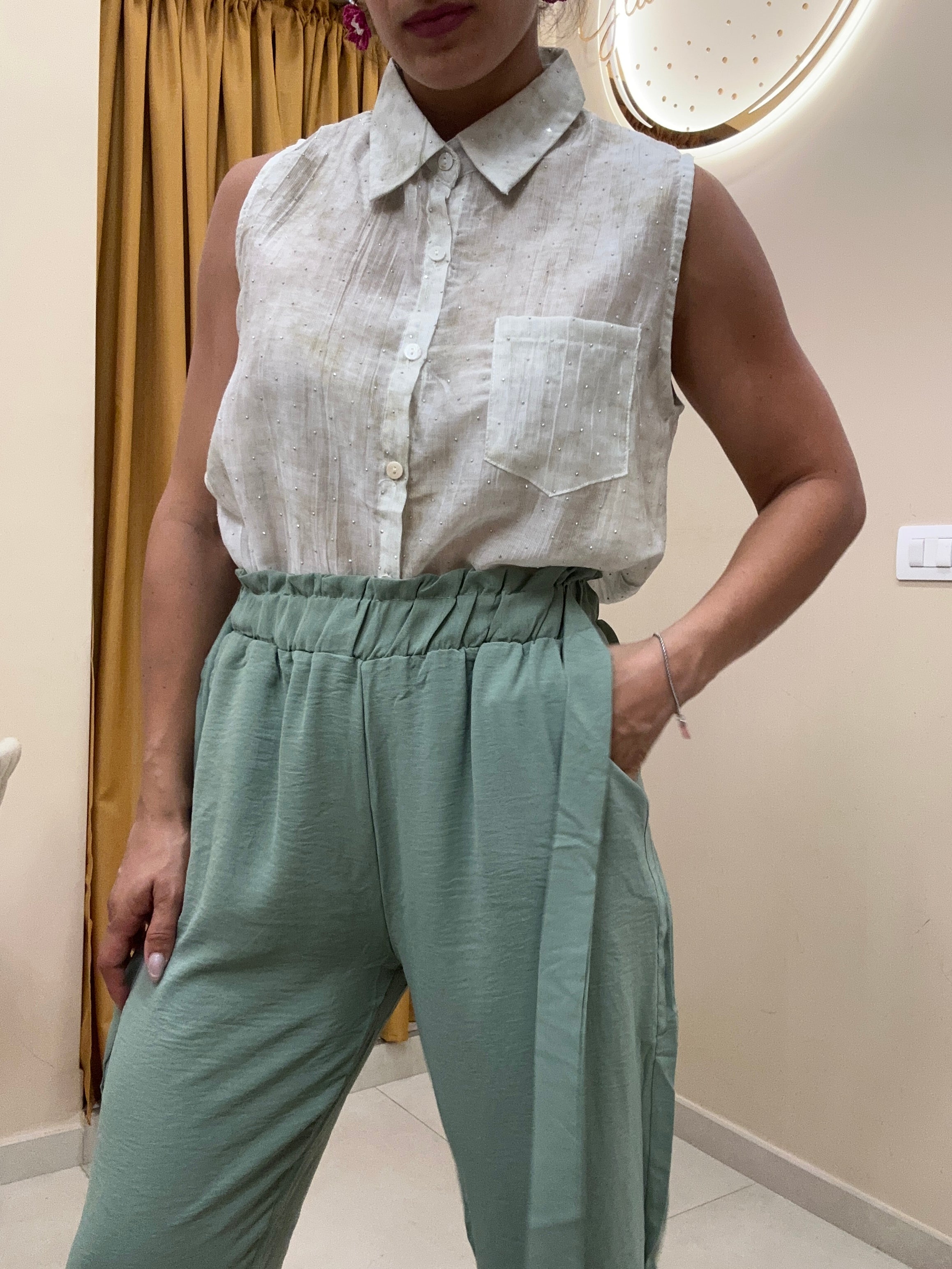Camicia brillantini
