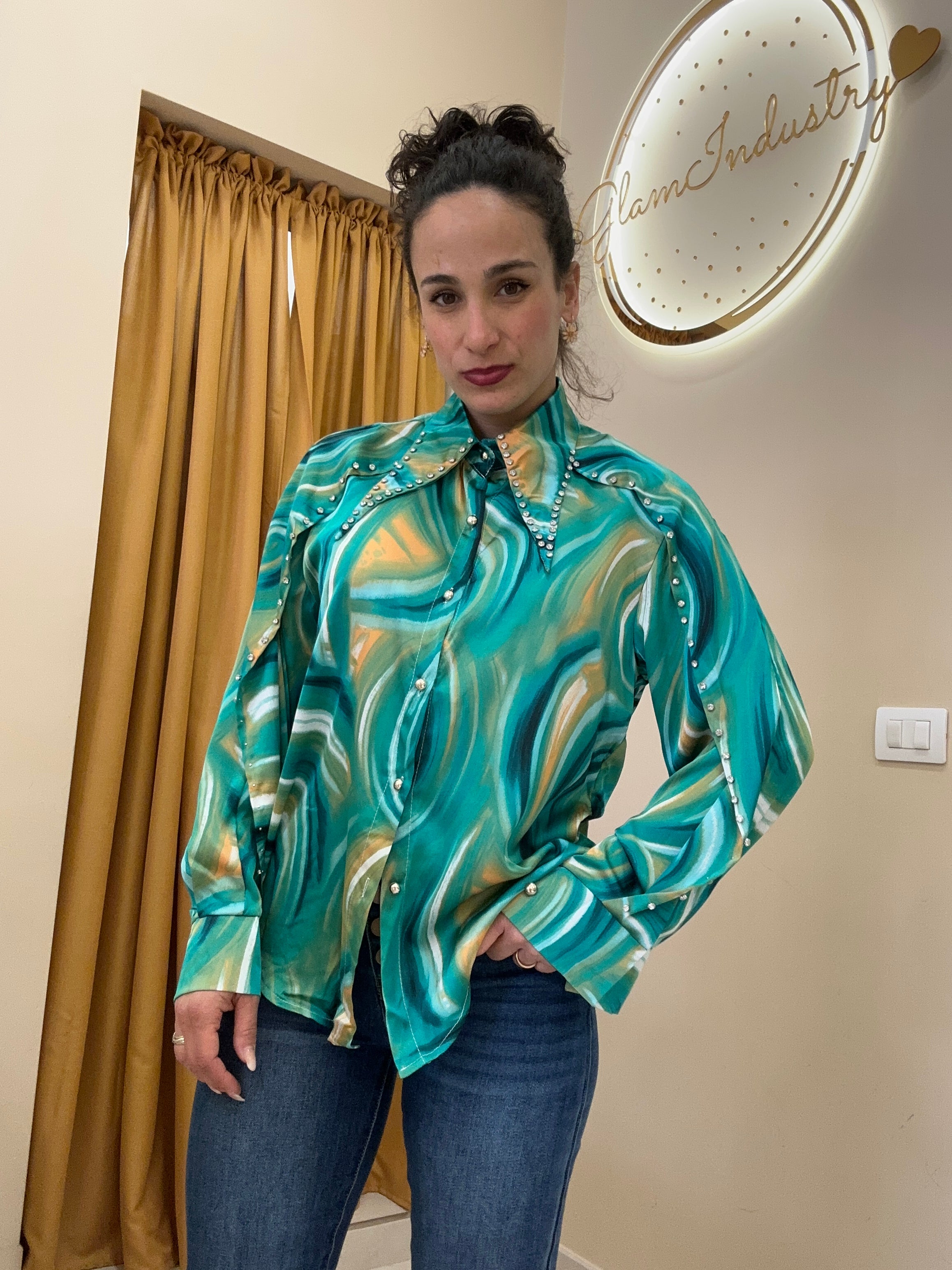 Camicia VG verde