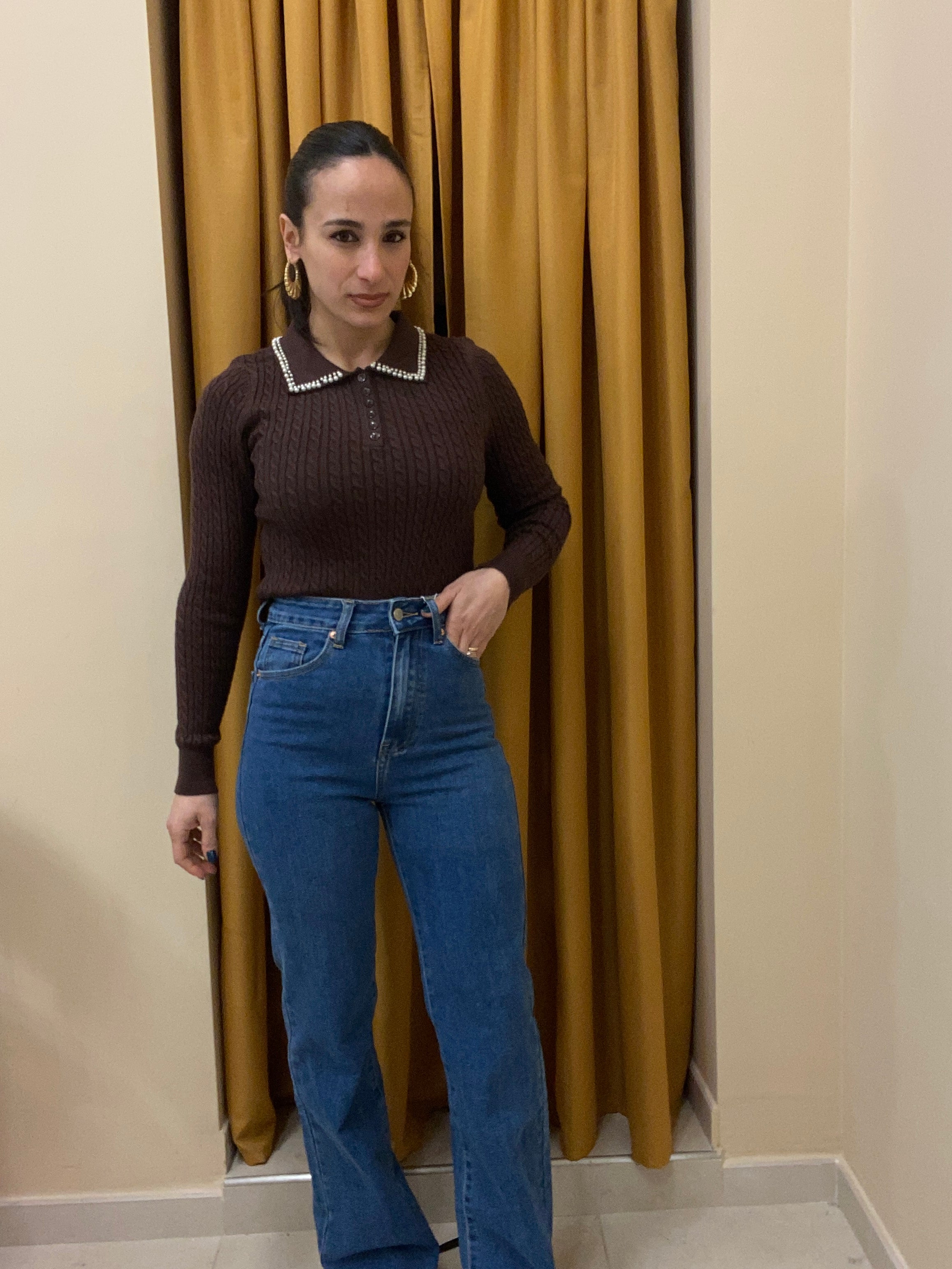 Jeans vita altissima