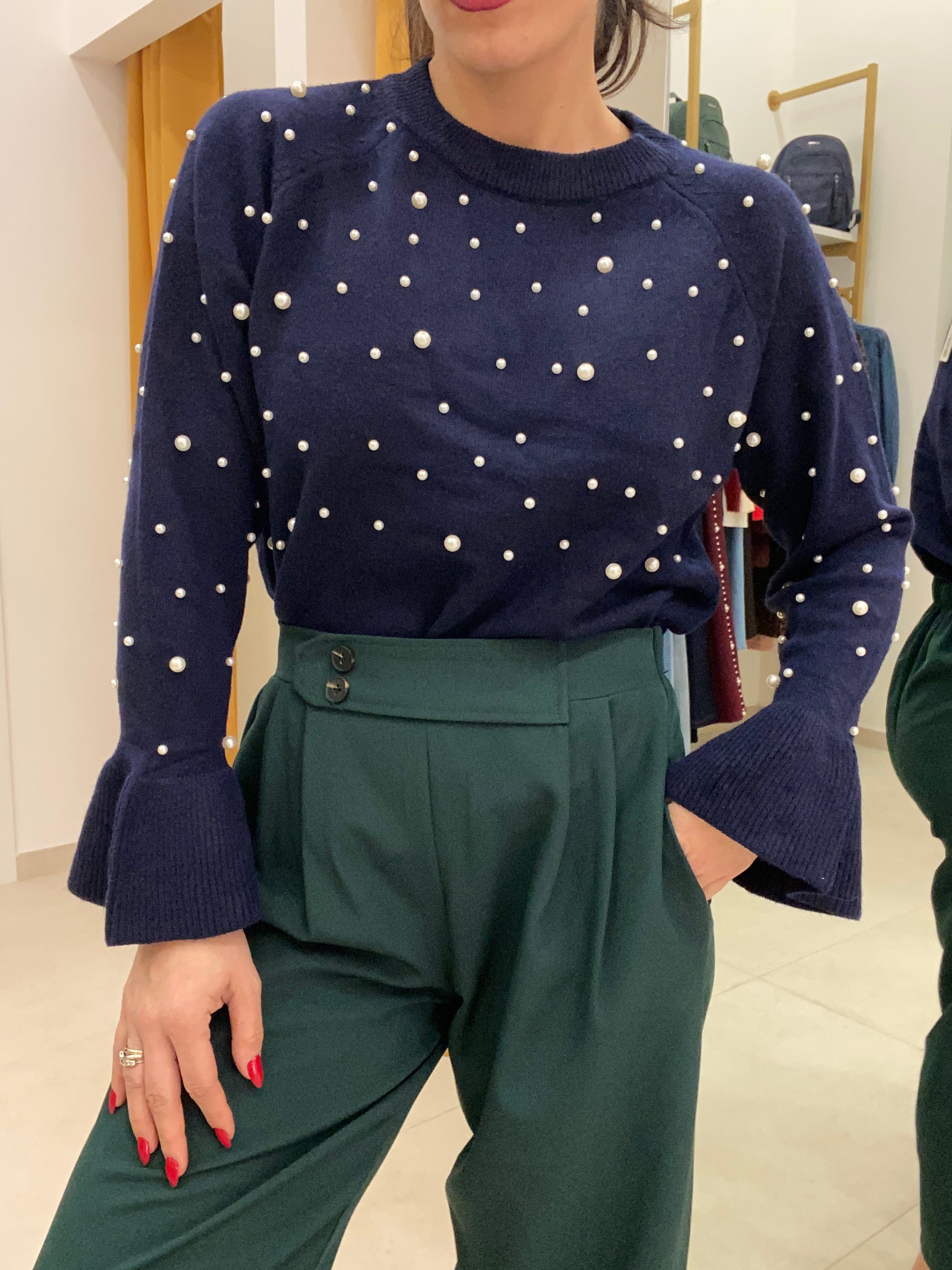 Pantalone doppio bottone