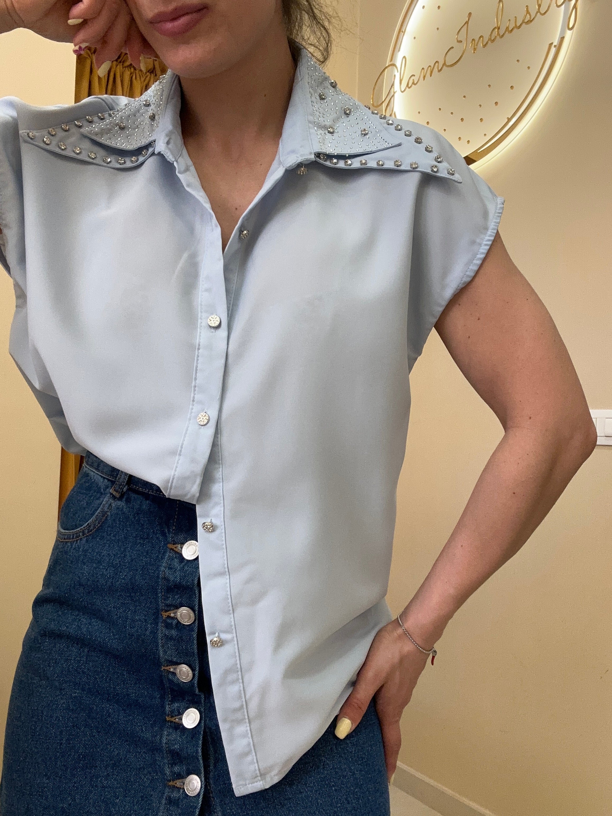 Camicia doppio colletto