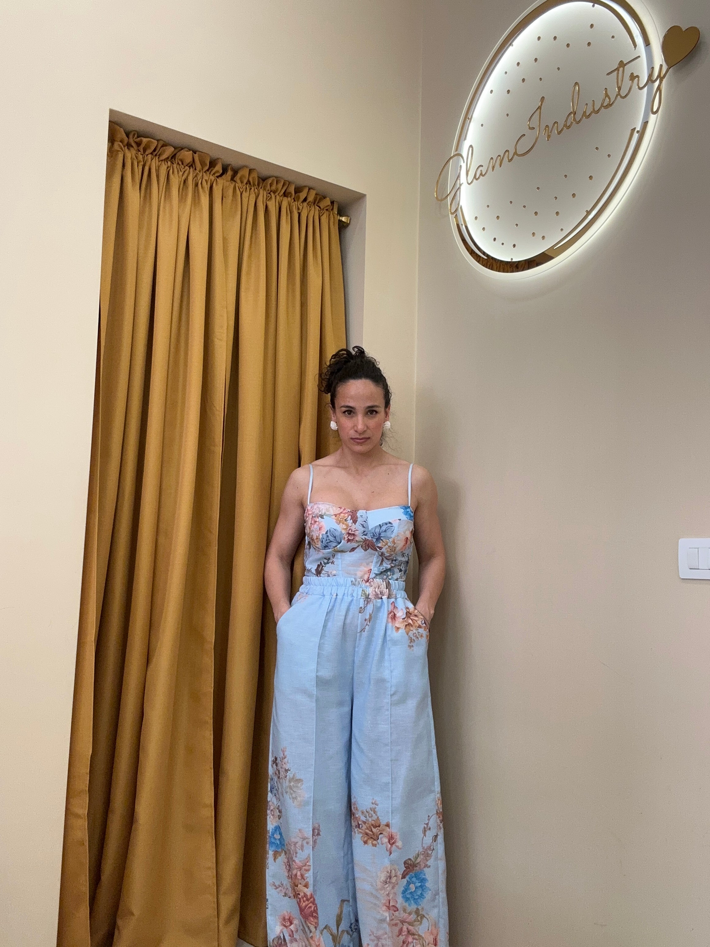 Pantalone vetrina CELESTE