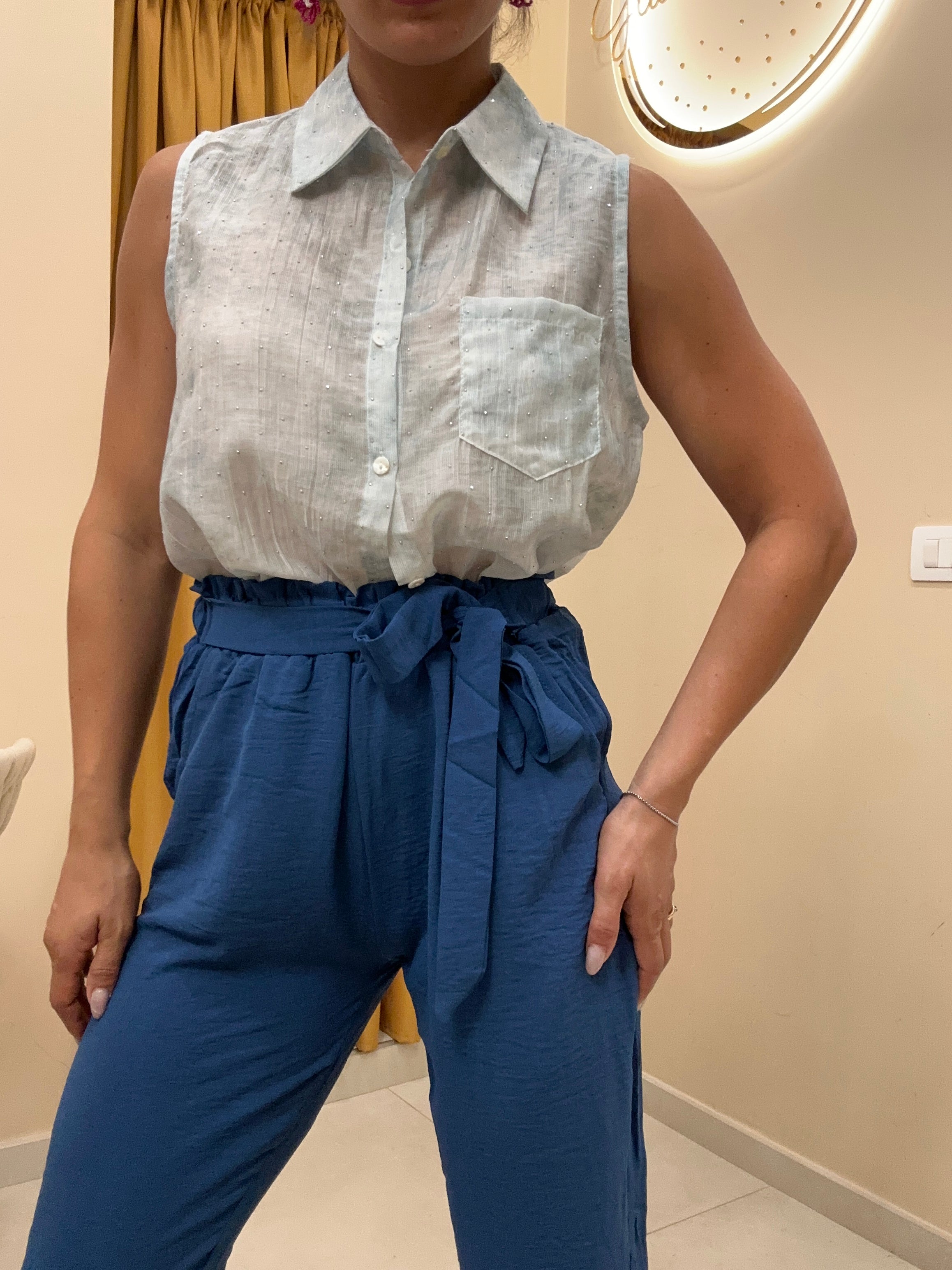 Camicia brillantini