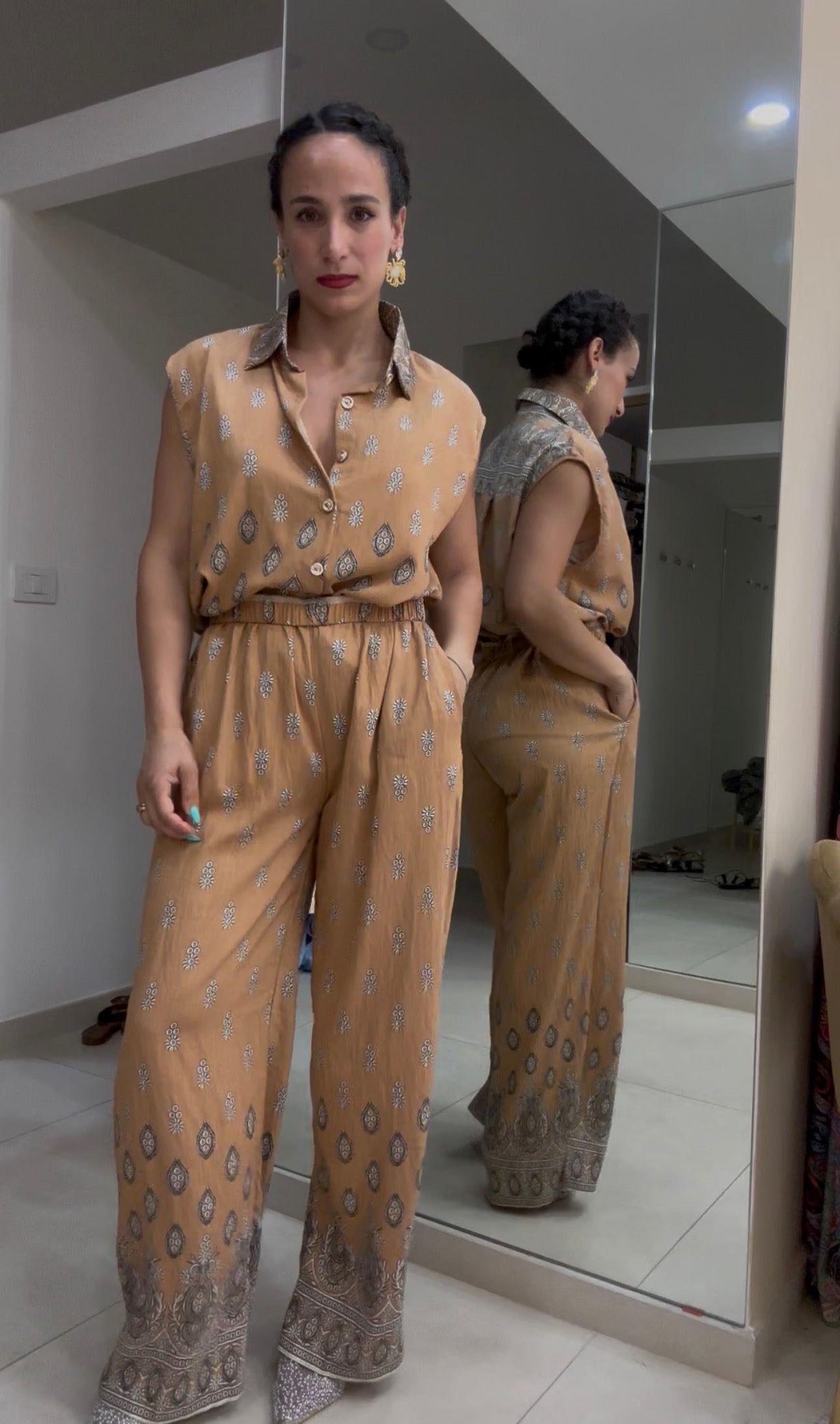 Coordinato camicia Bandana
