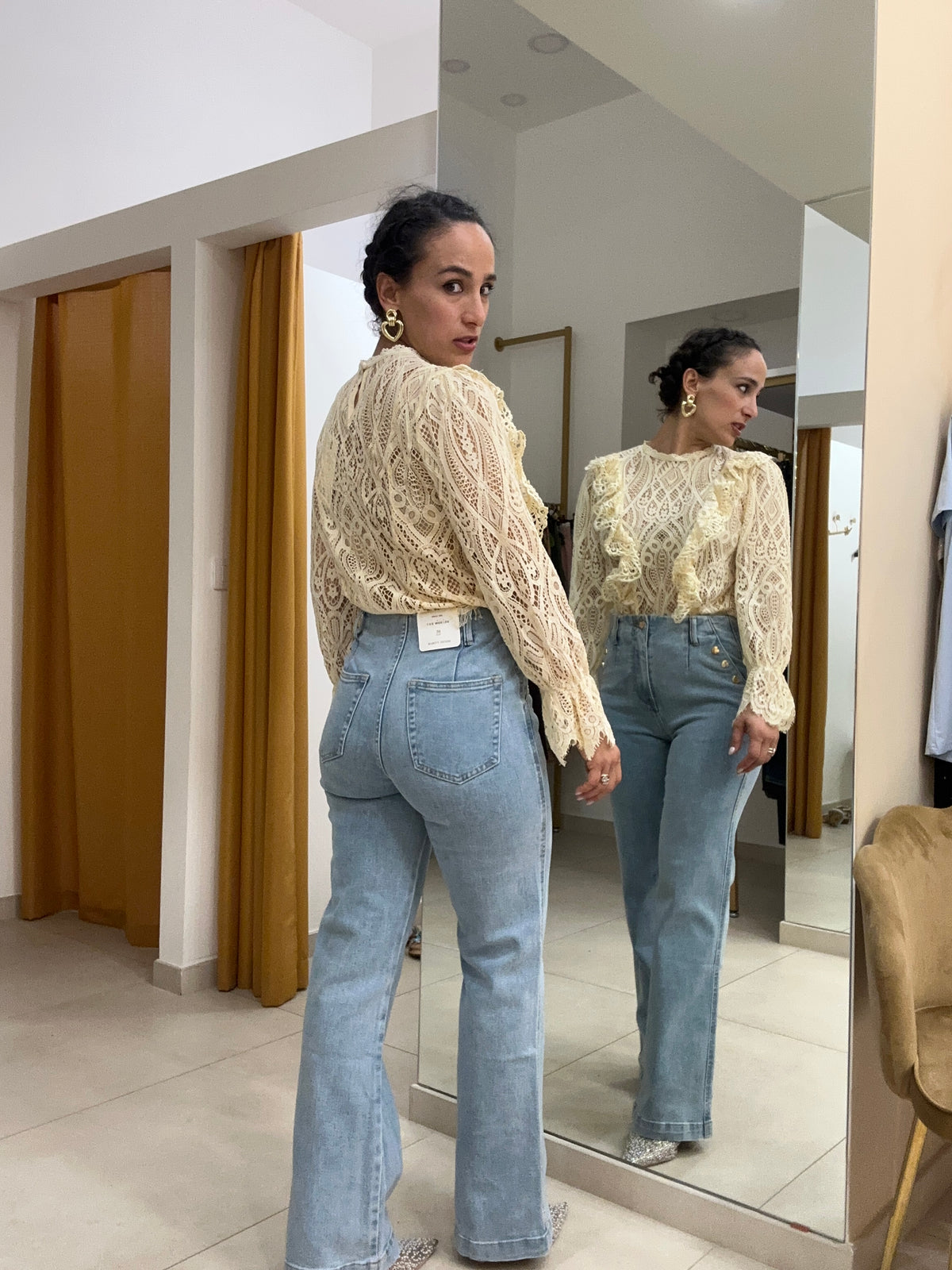 Denim cuori