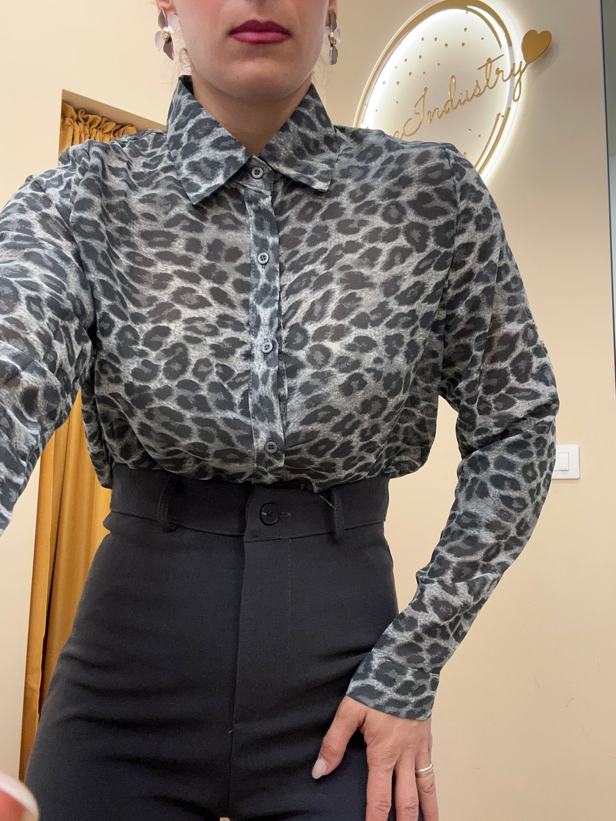 Camicia animalier