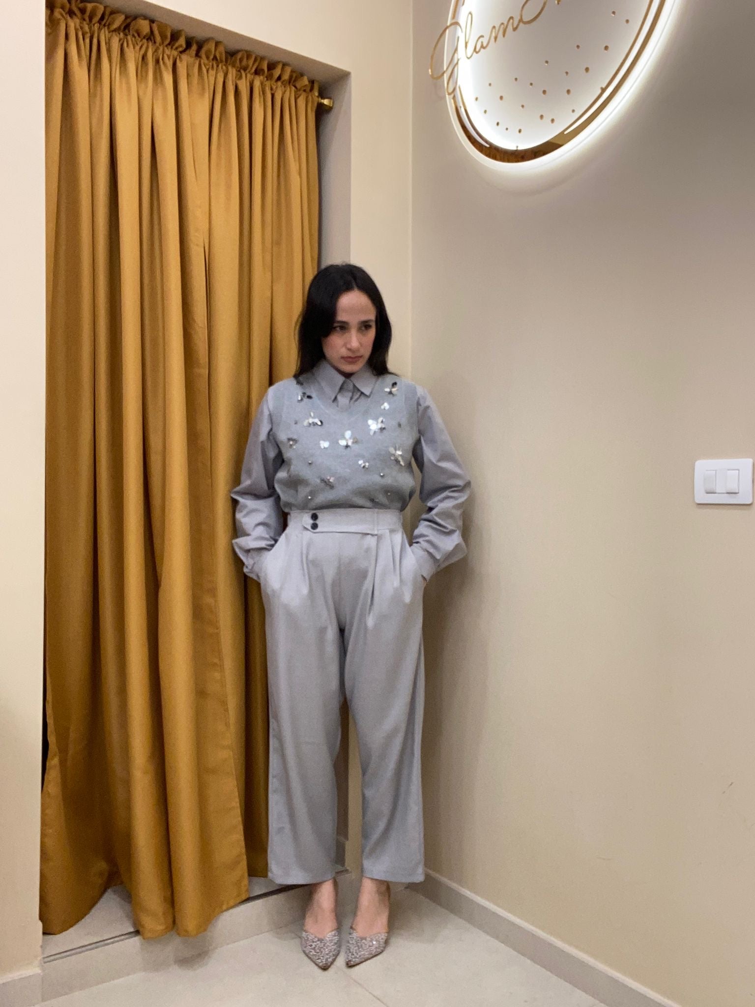 Pantalone doppio bottone