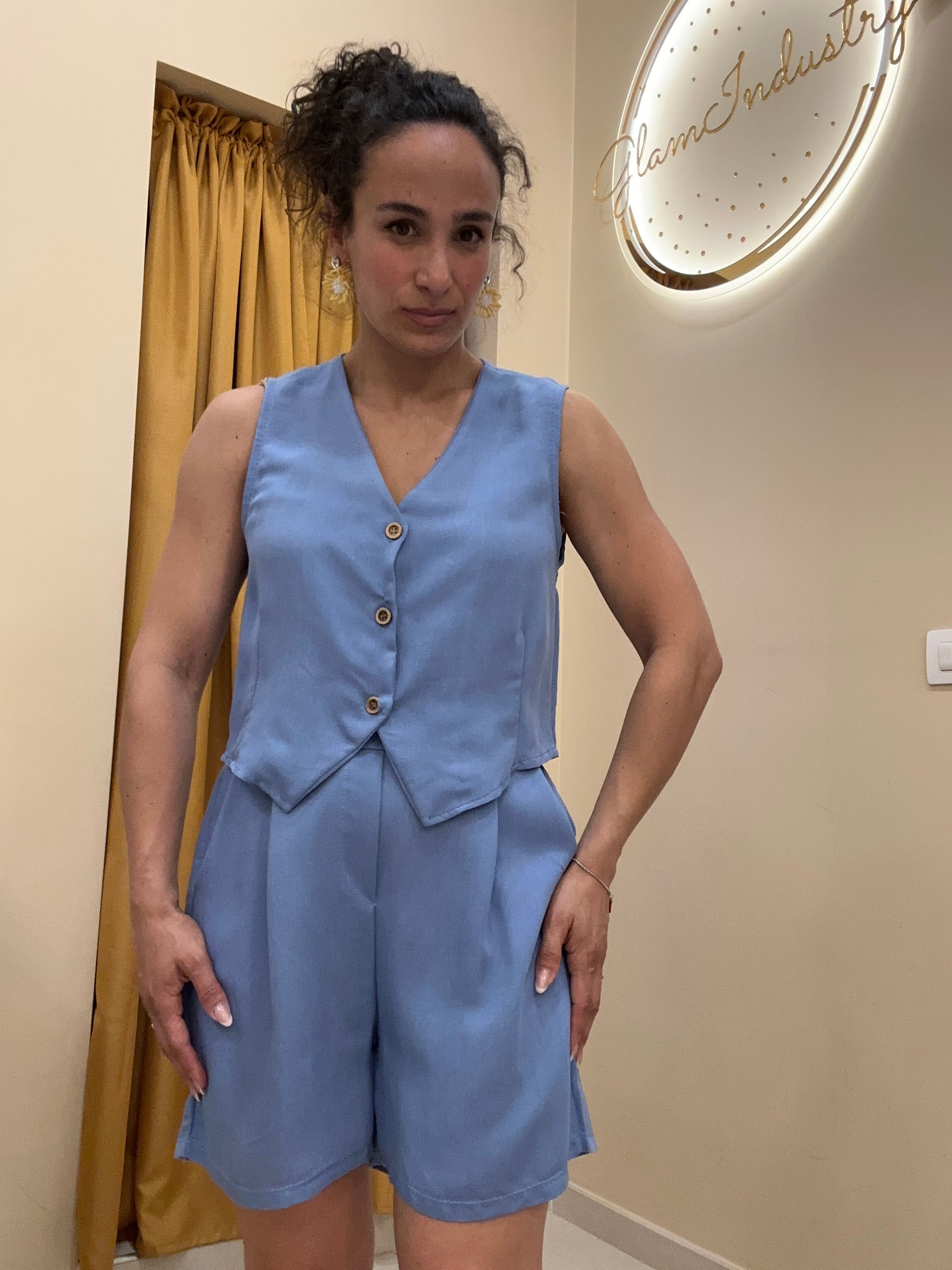 Tailleur bermuda