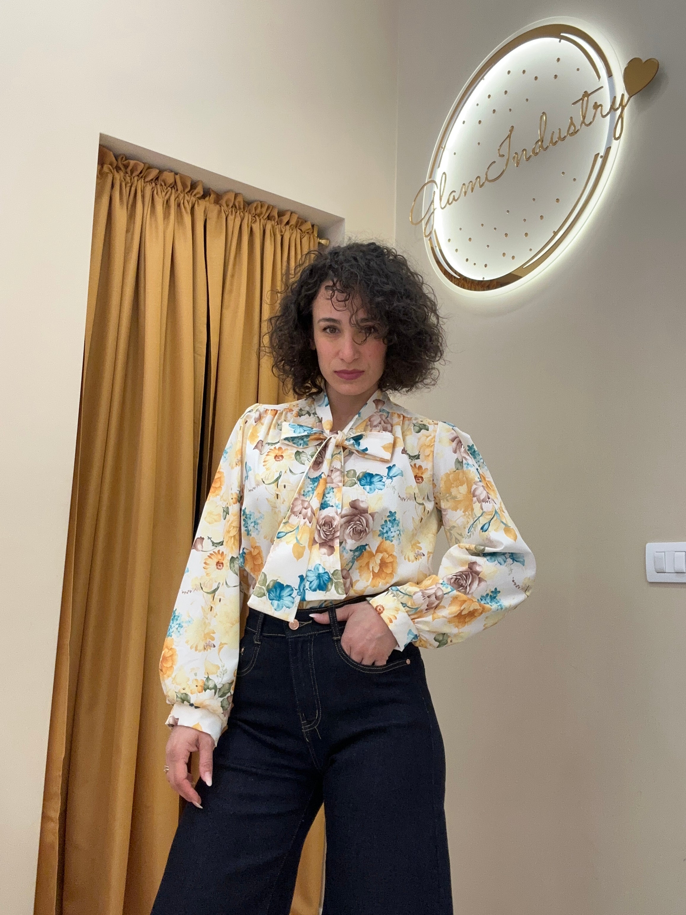 Camicia Viky giallo
