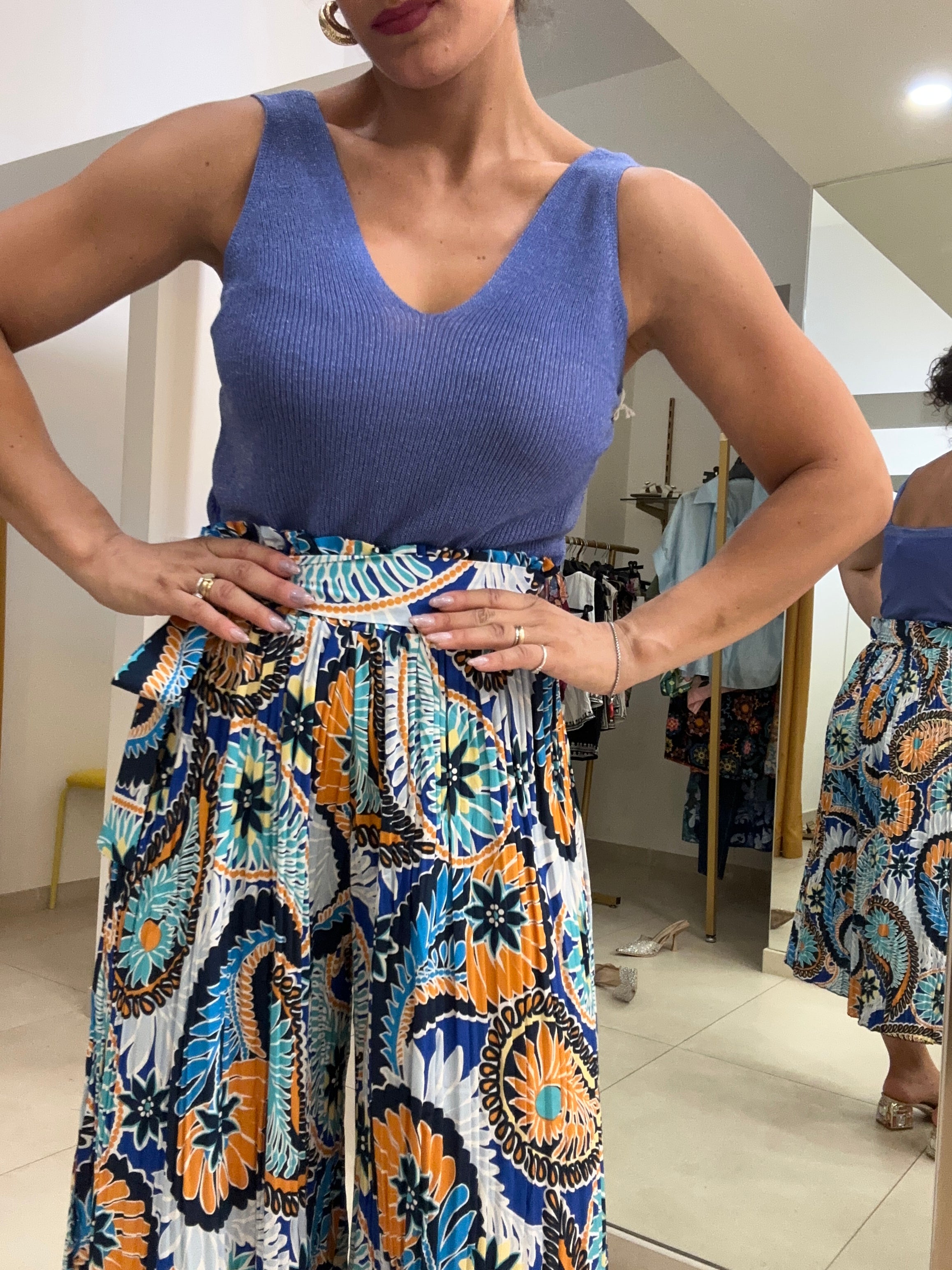 Top dettaglio lurex