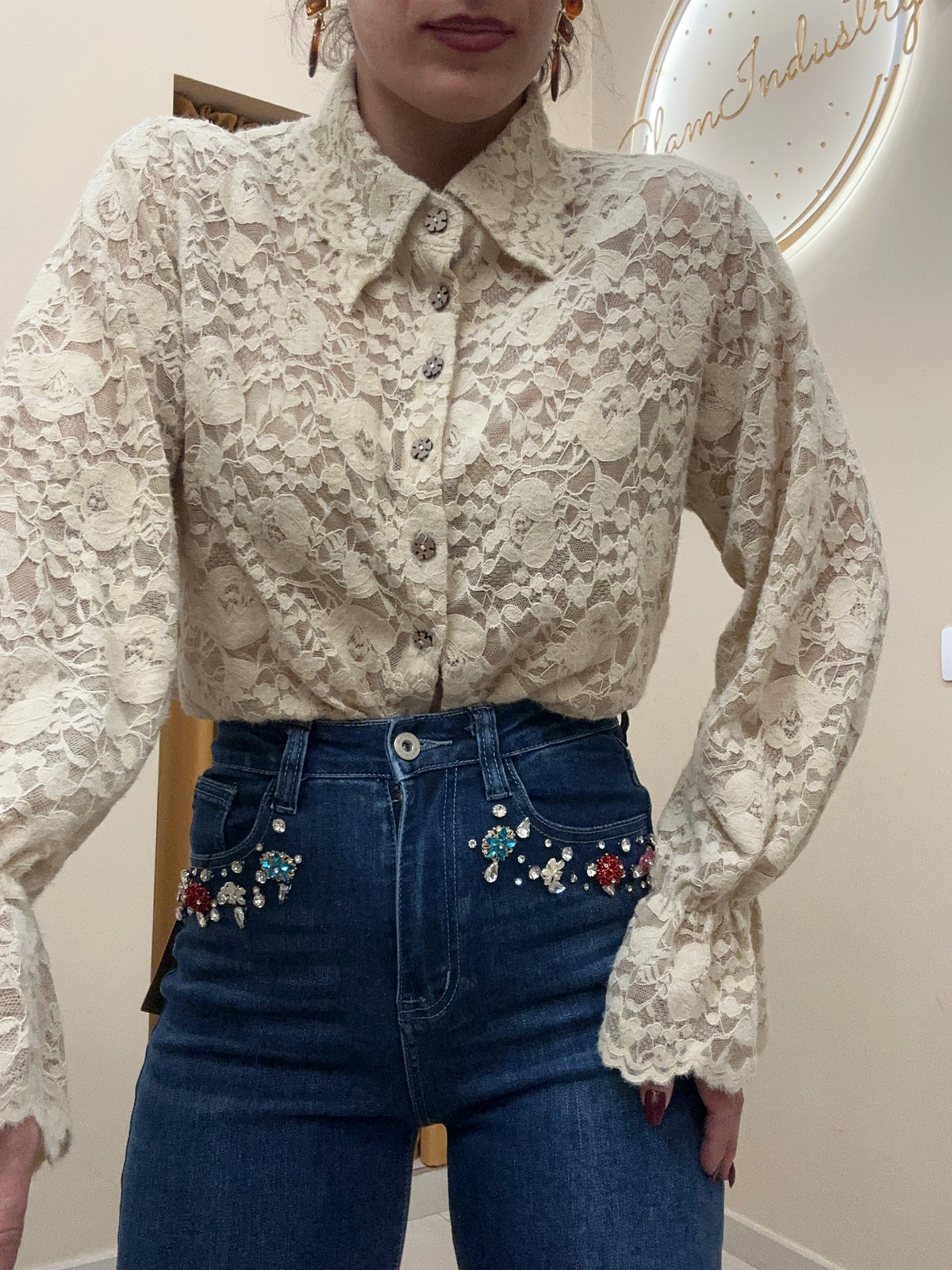 Camicia Macrame