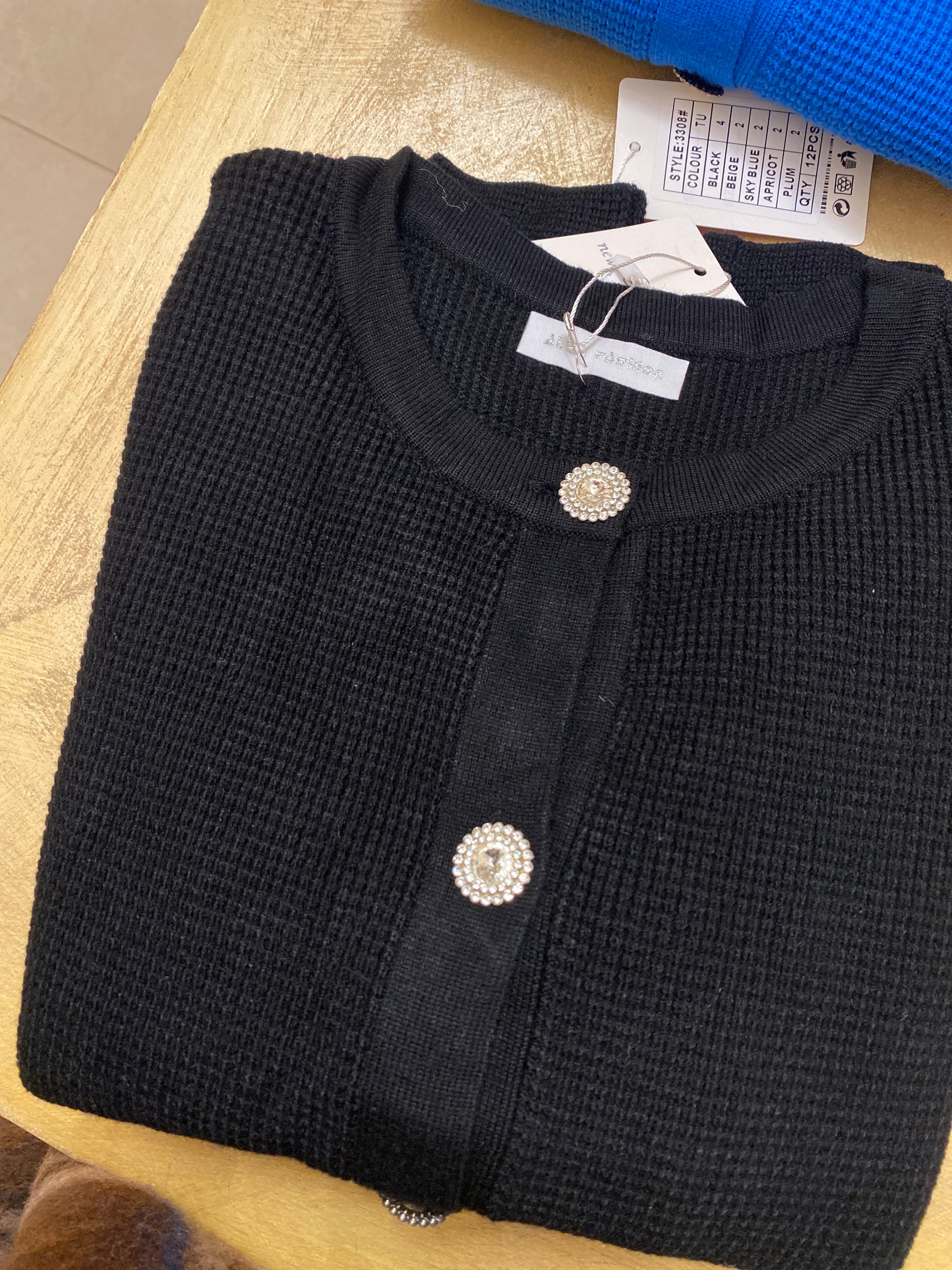 Cardigan particolare