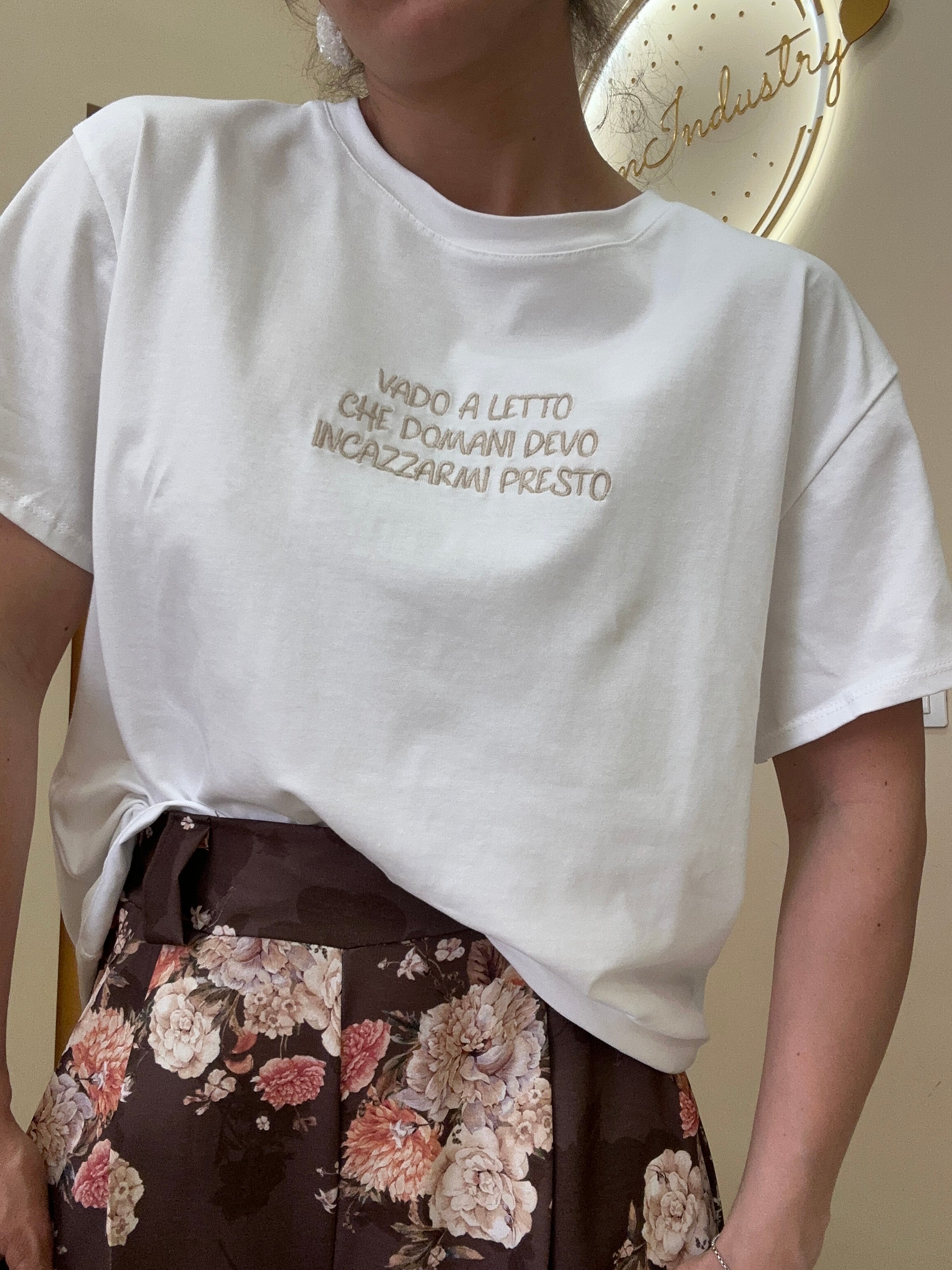 T-Shirt vado a letto BEIGE