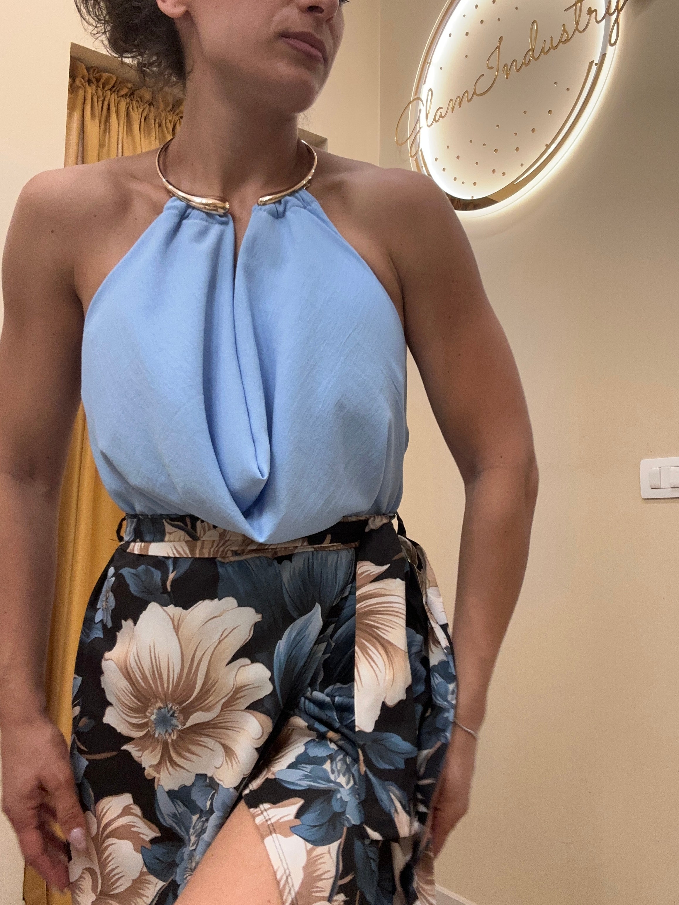 Blusa collana