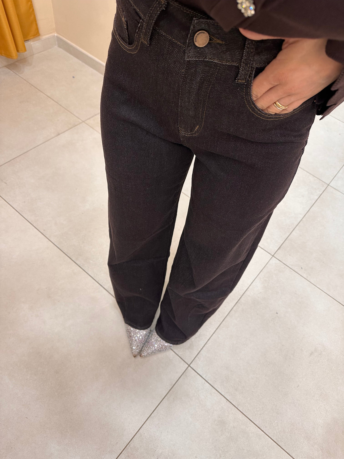 Denim marrron