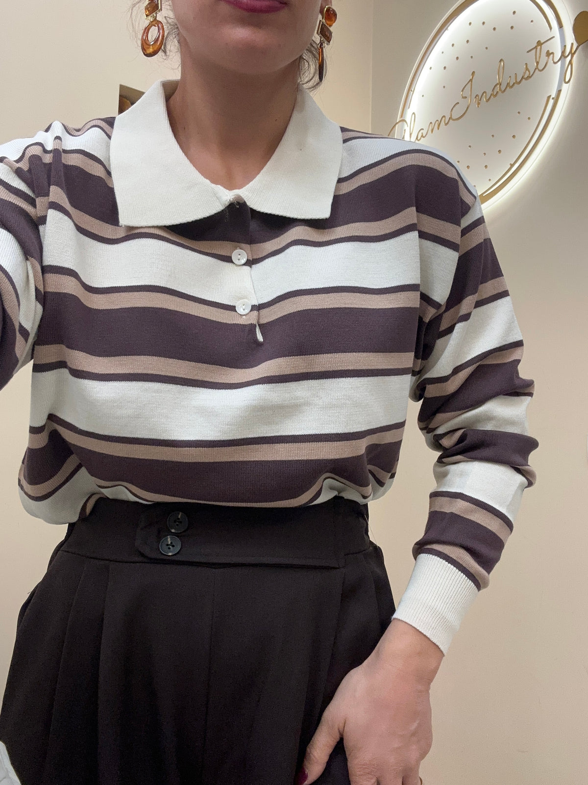Polo uomo rigata