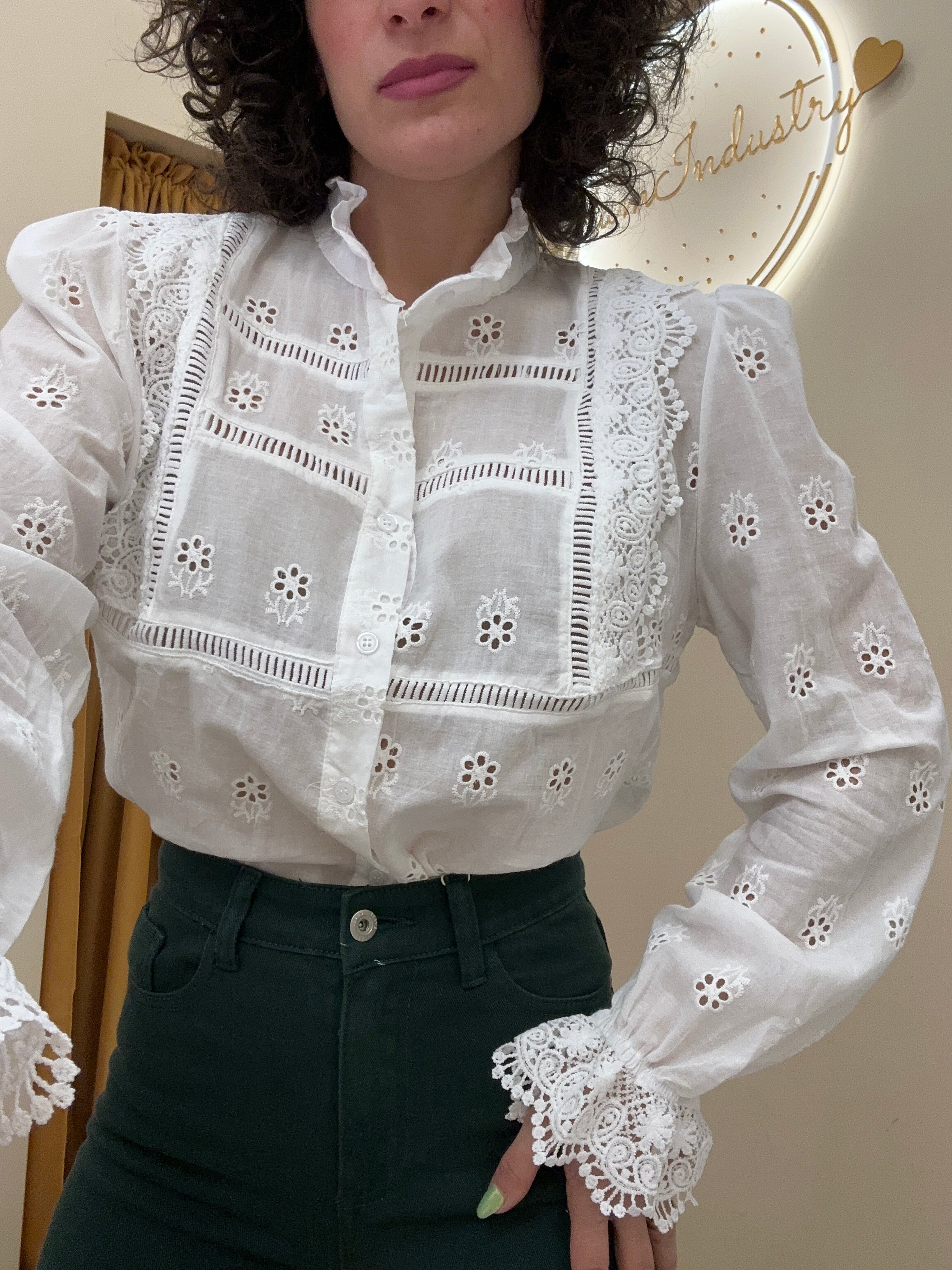 Camicia Macramè