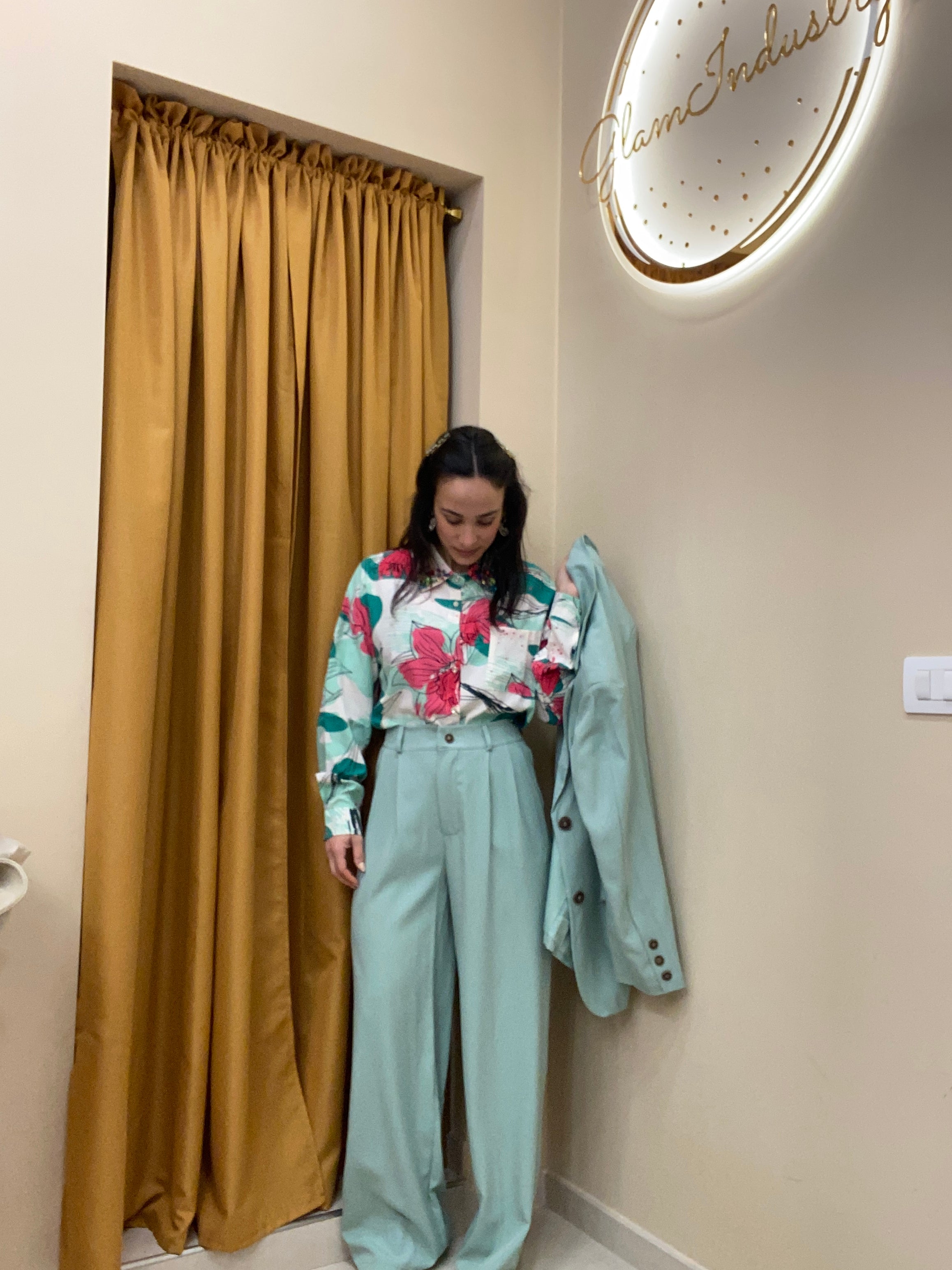 Camicia Marina verde