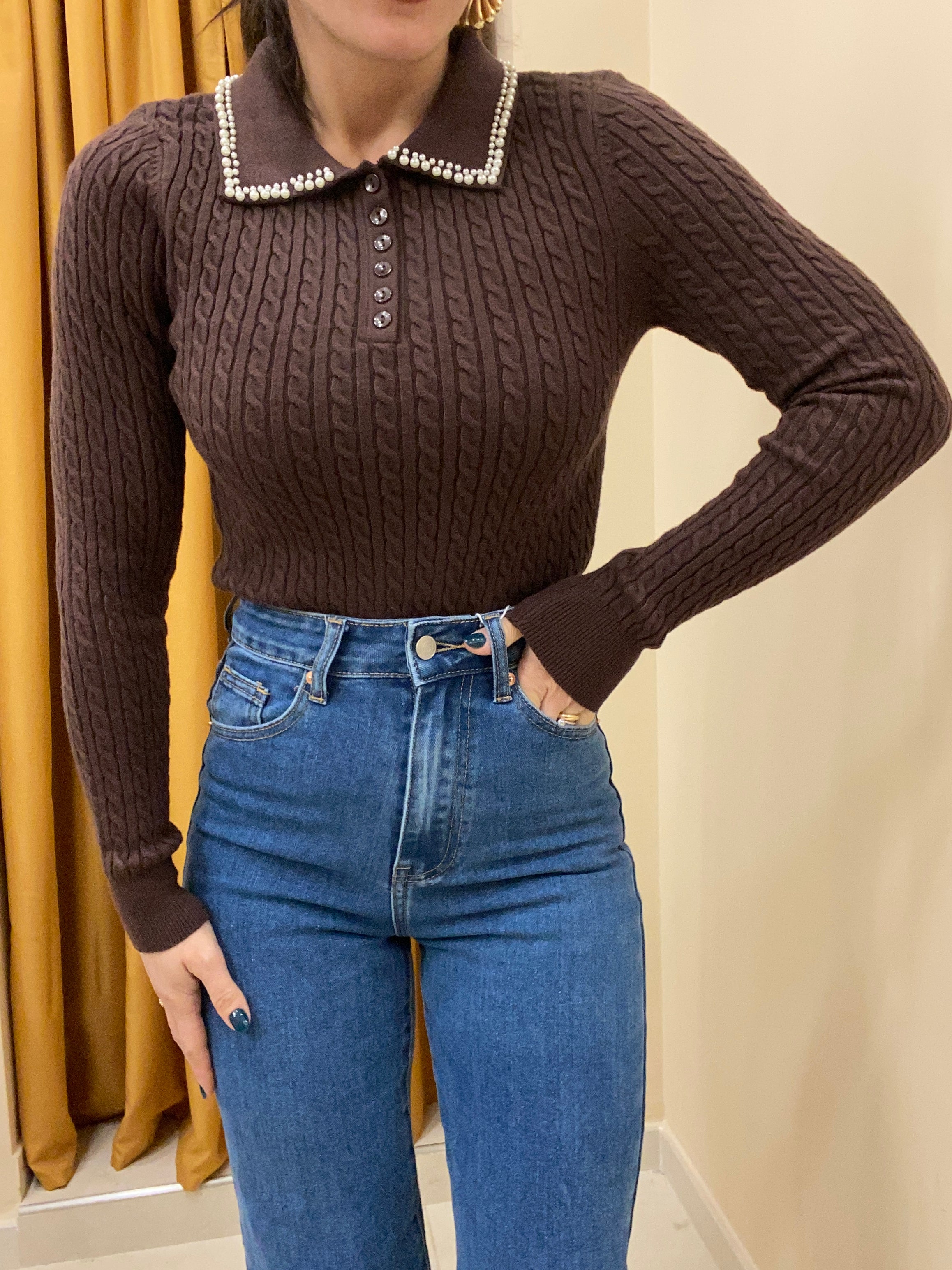 Jeans vita altissima