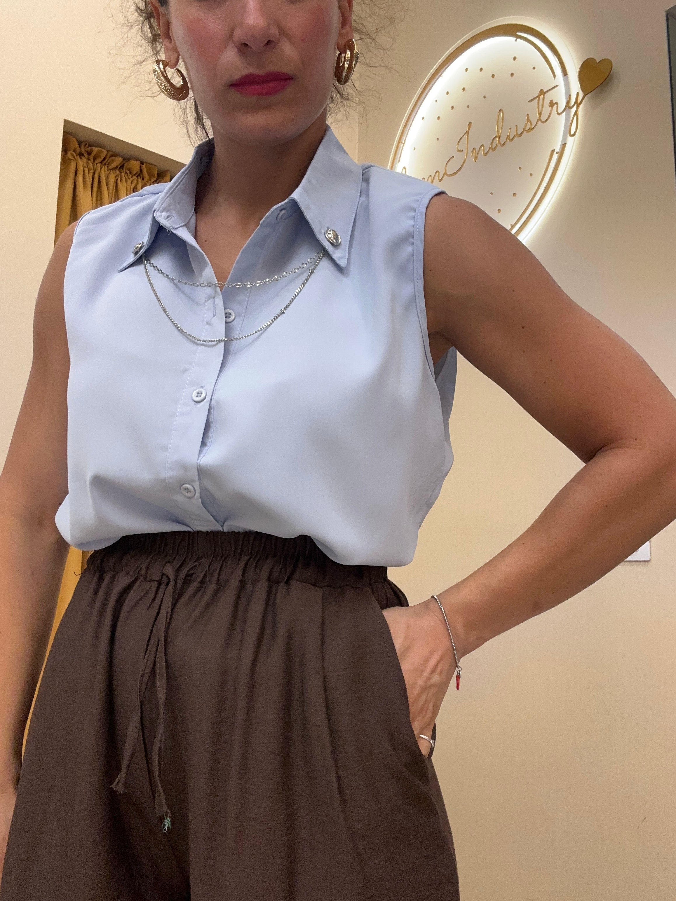 Camicia bottoni colletto