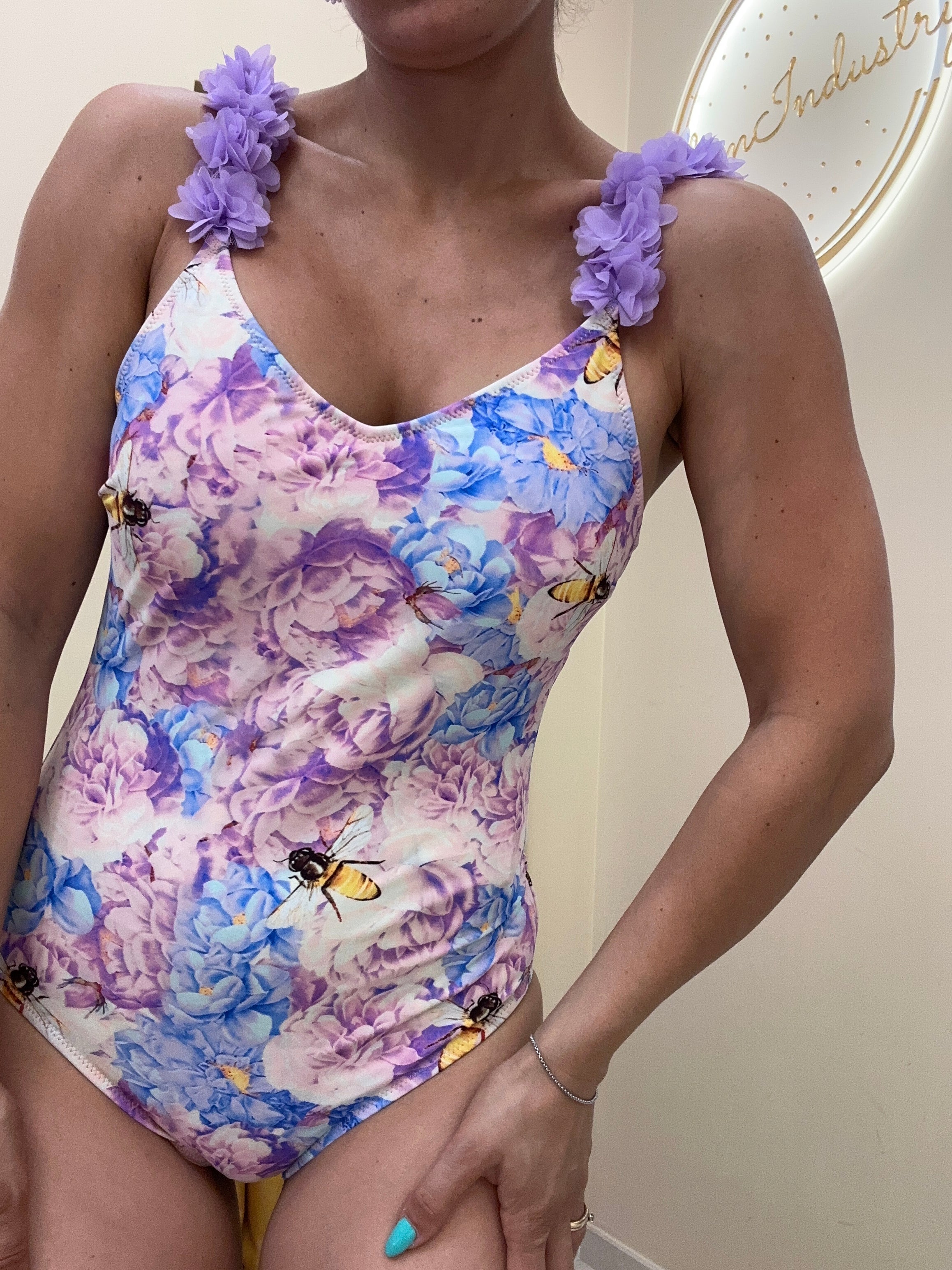 Bikini fiori 3D