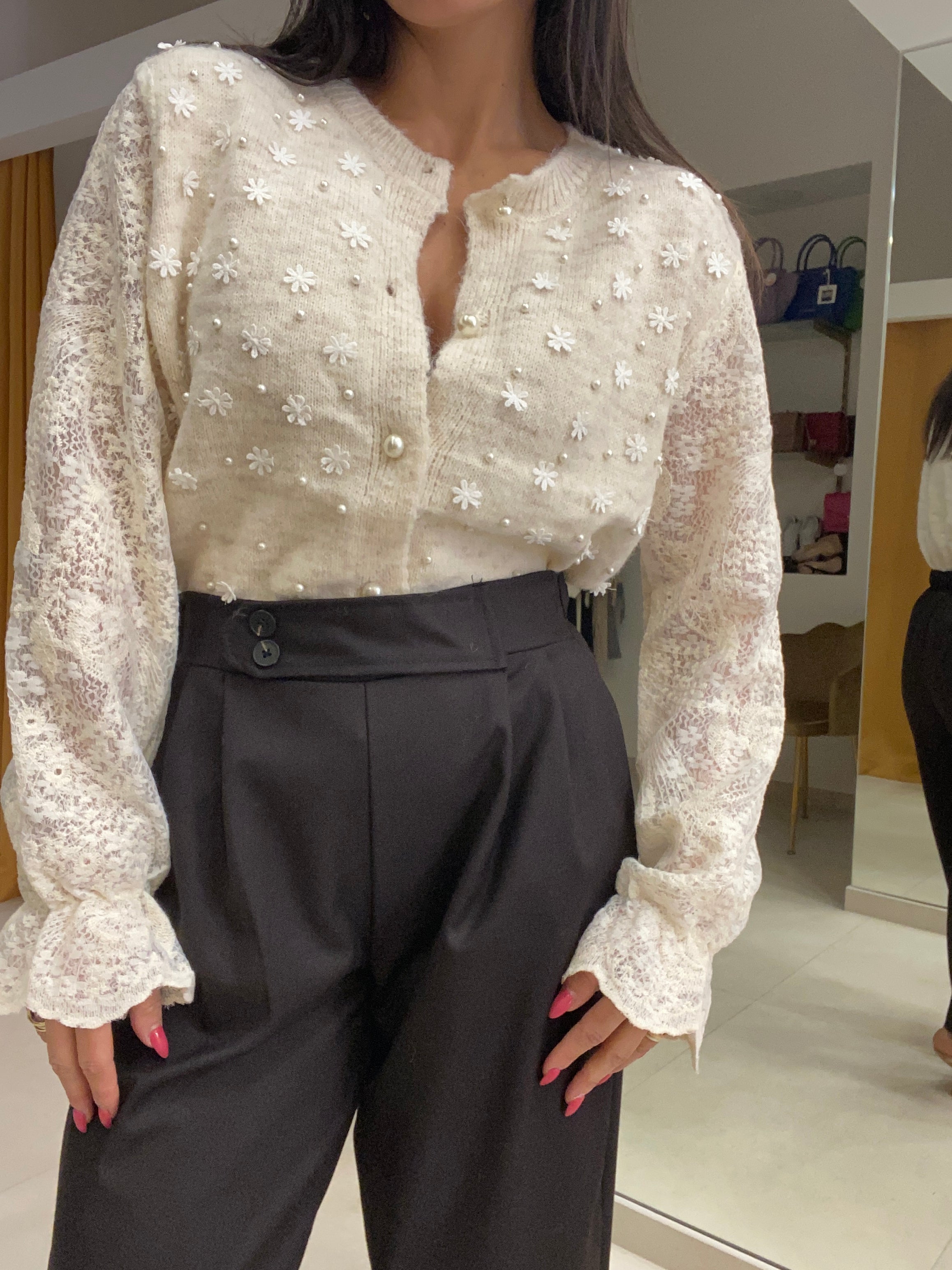 Cardigan Fiori