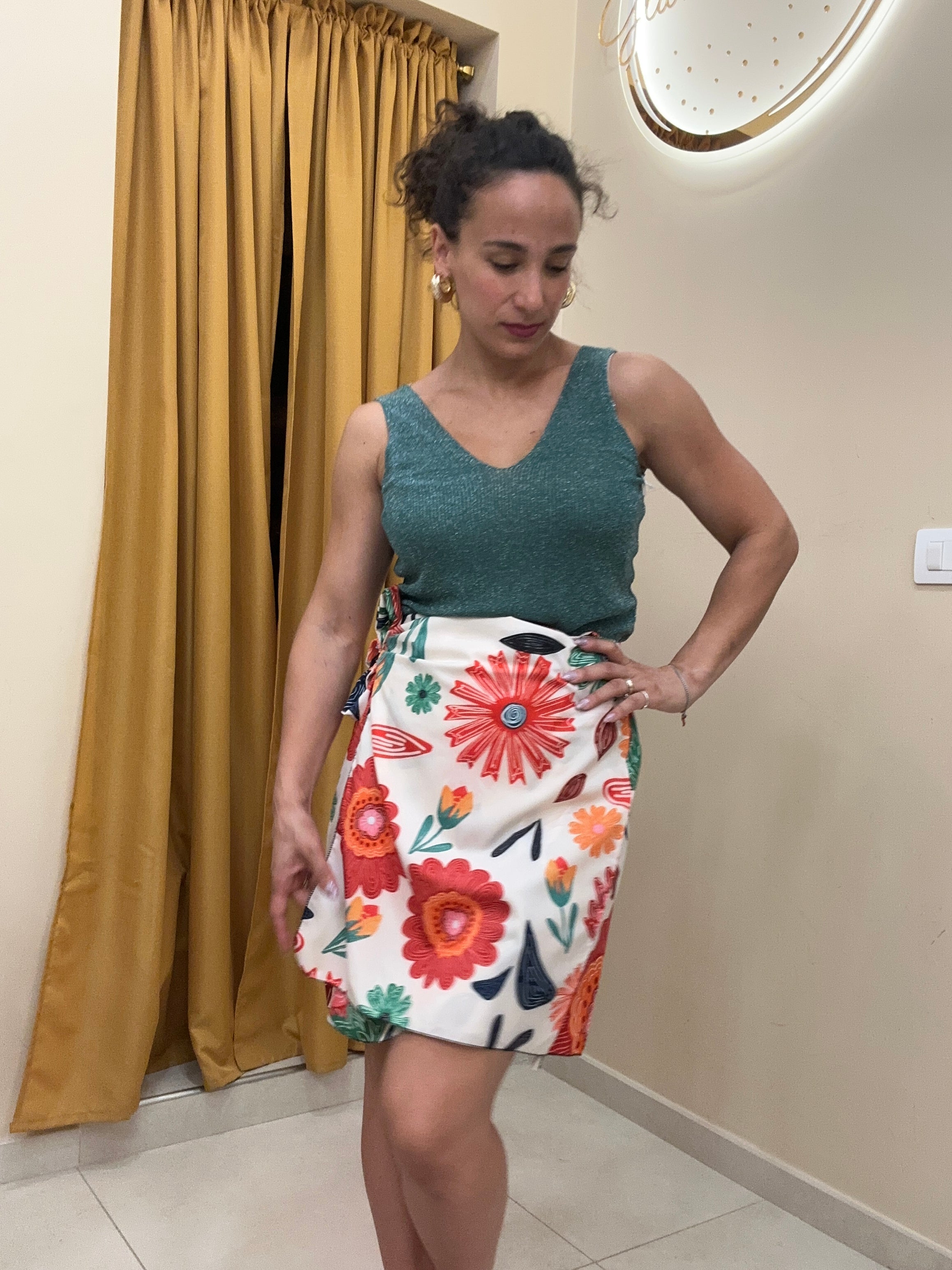 Top dettaglio lurex