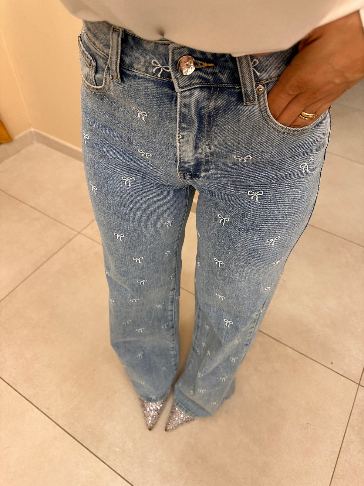 Denim fiocchi