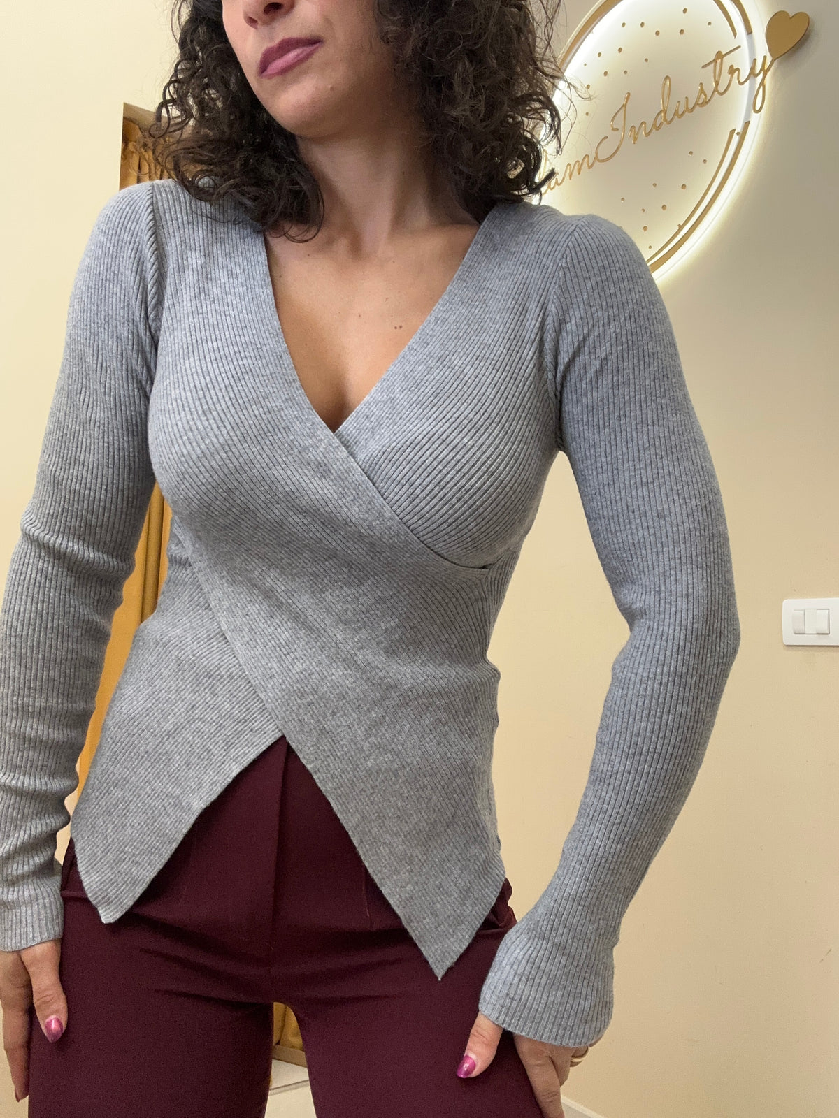 Pull incrocio 8368