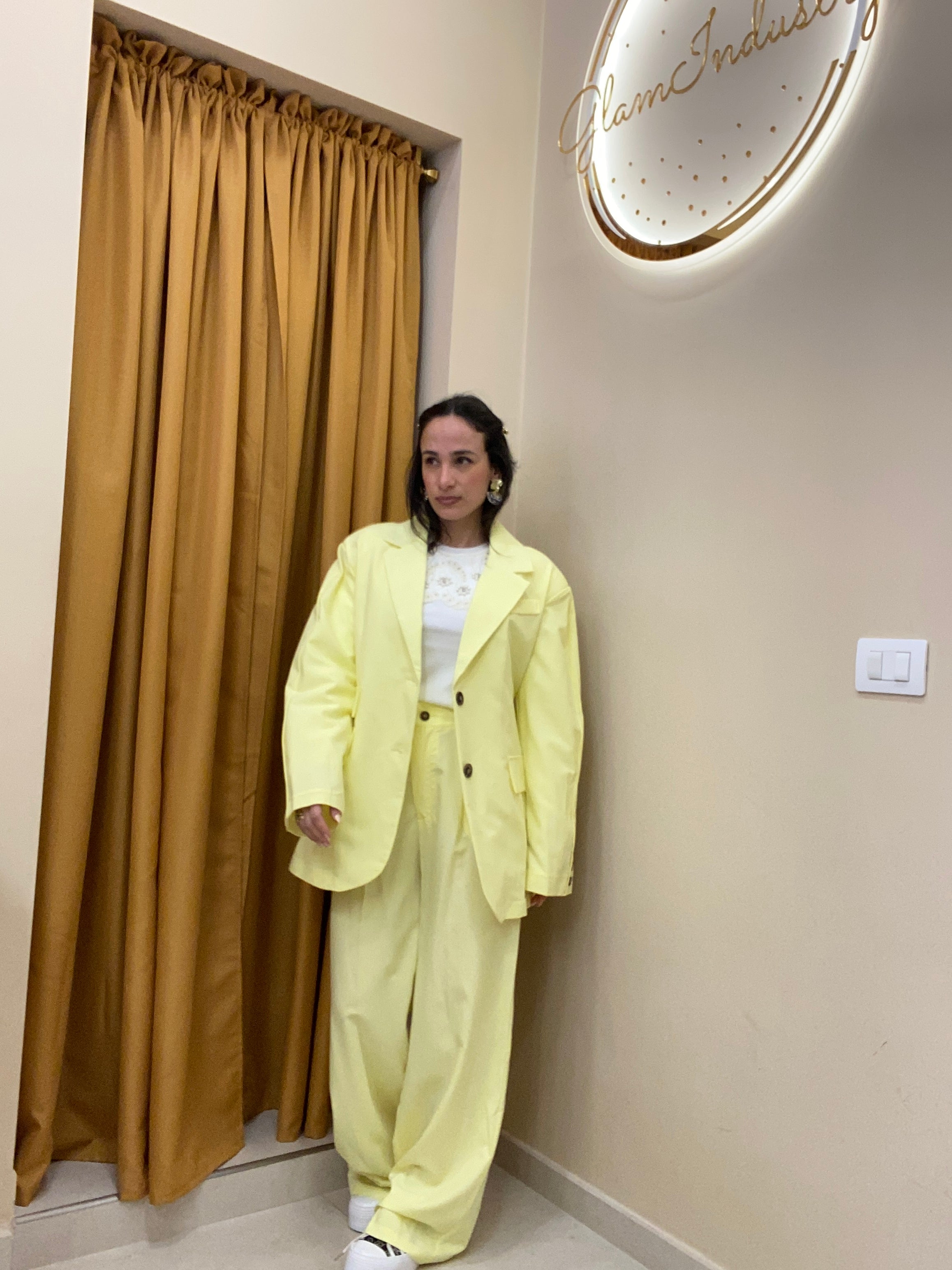 Tailleur giallo city